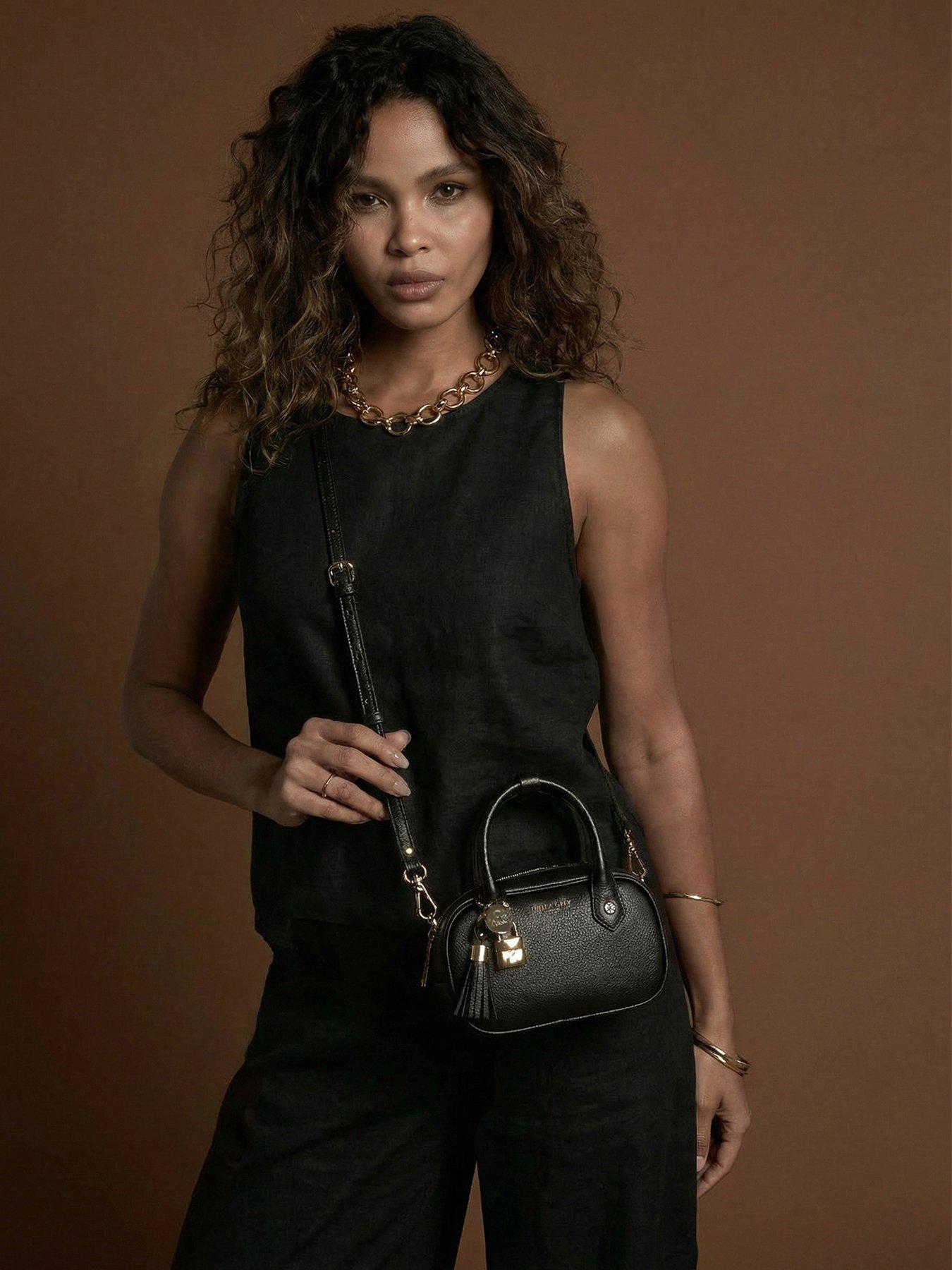 Luella Grey Ruthanna Mini Bowler In Black