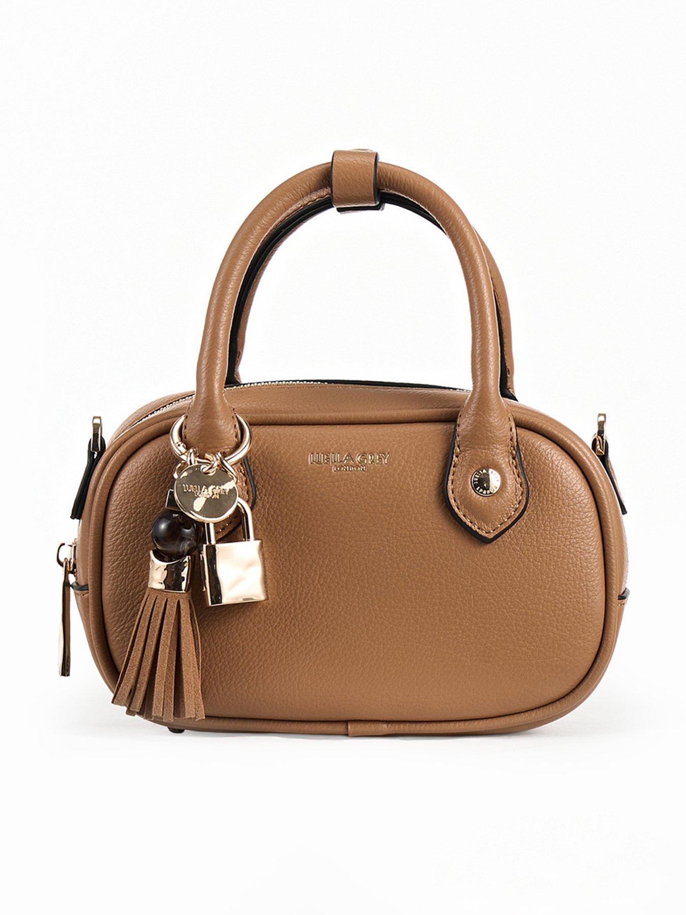 Luella Grey Luella Grey Ruthanna Mini Bowler In Camel