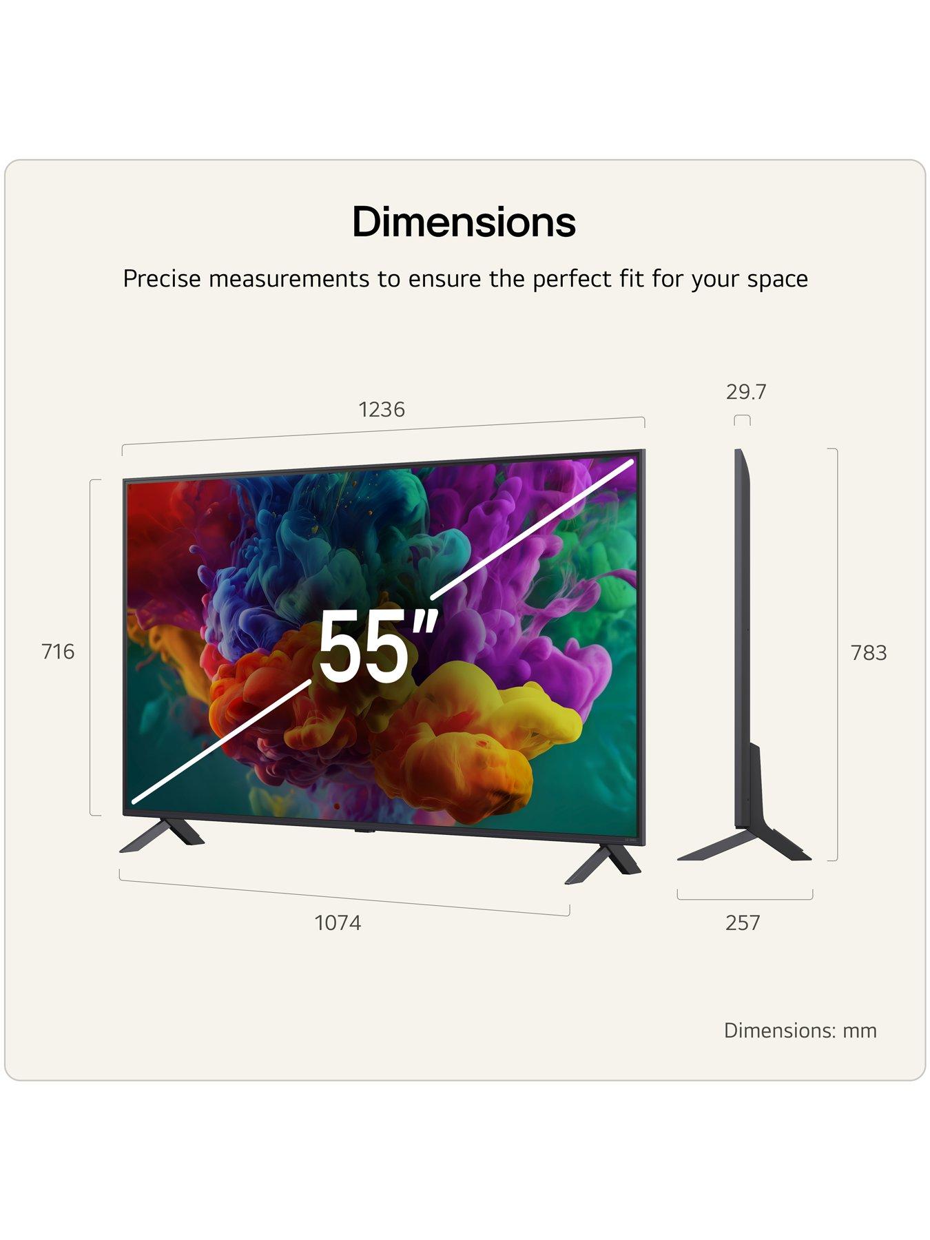 Image 3 of 7 of LG QNED evo MiniLED AI QNED85 55" 2026 4K Smart TV