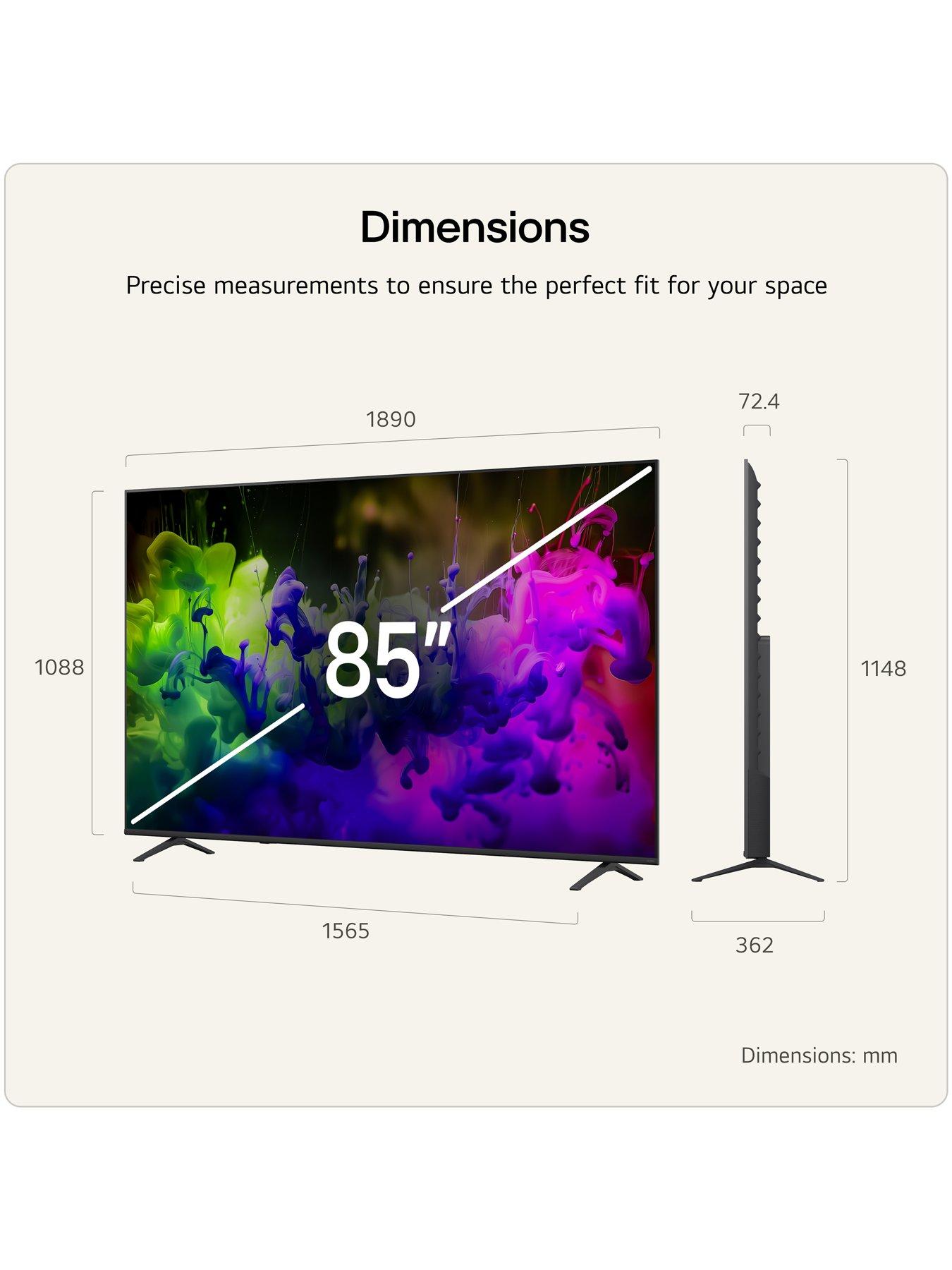 Image 3 of 7 of LG QNED MiniLED AI QNED7E 85" 2026 4K Smart TV
