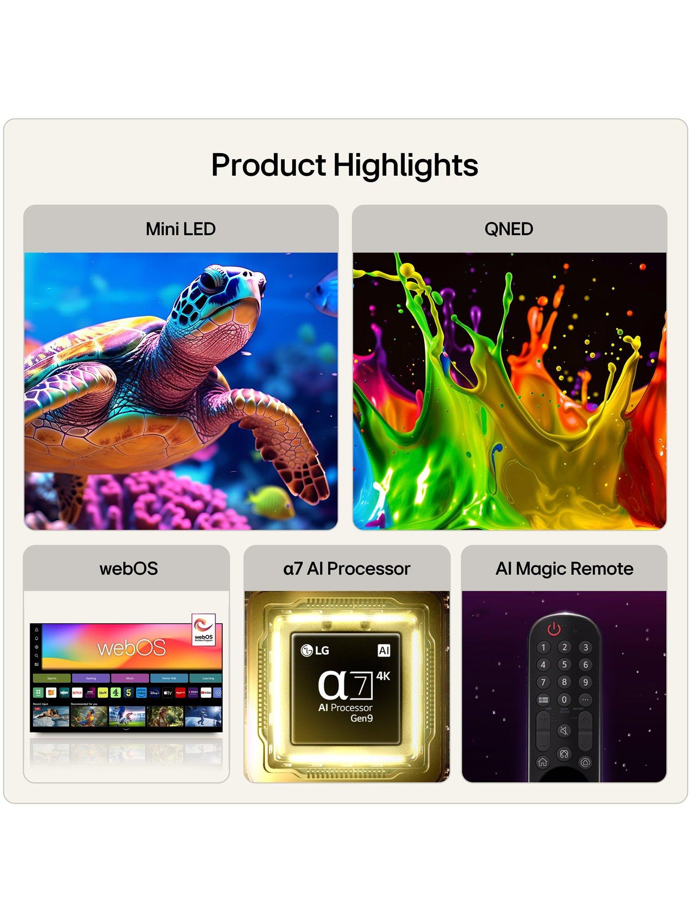 Image 2 of 7 of LG QNED MiniLED AI QNED7E 75" 2026 4K Smart TV