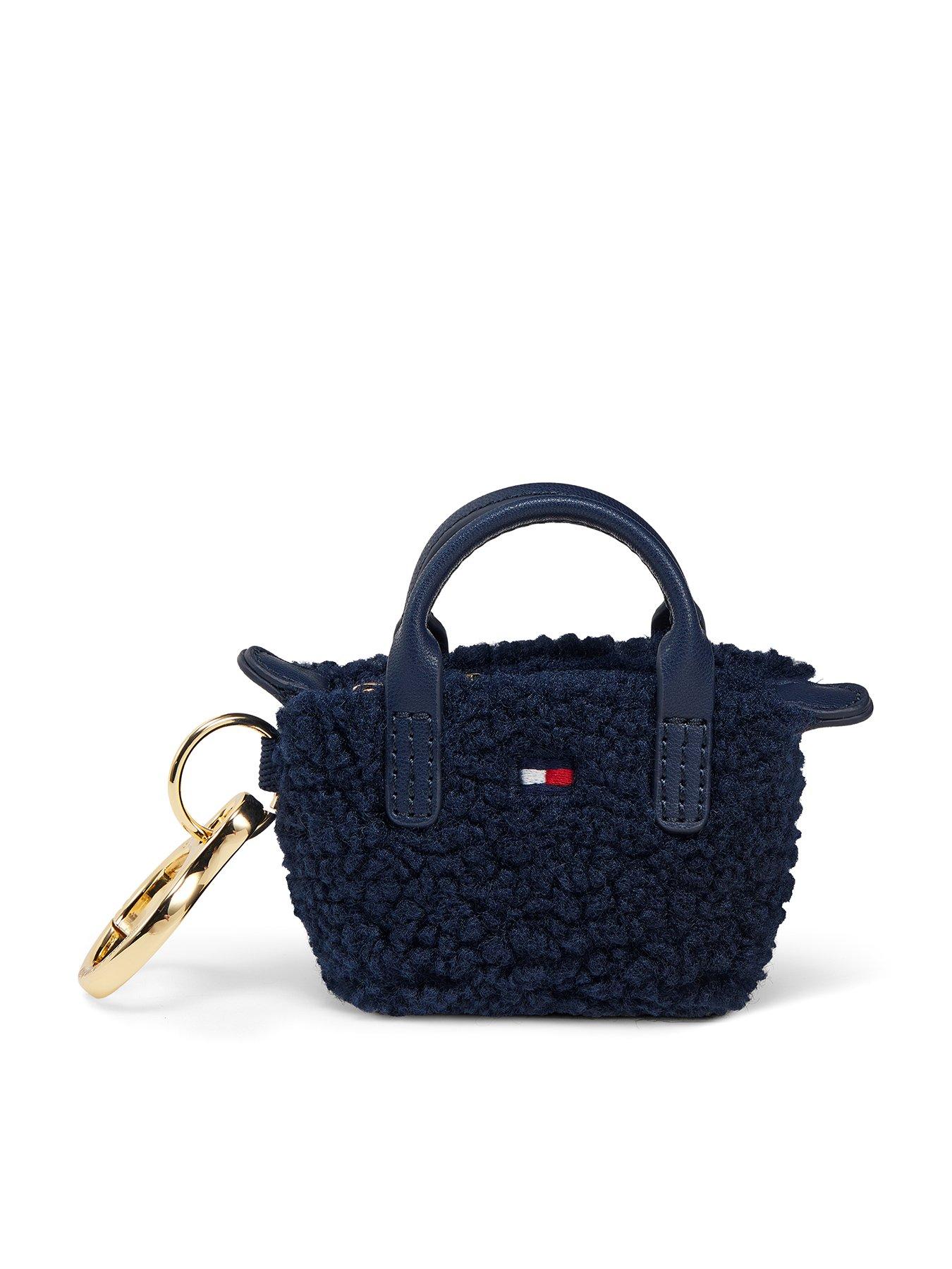 Image 1 of 4 of Tommy Hilfiger Girls Mini Bag Charm - Dark Blue