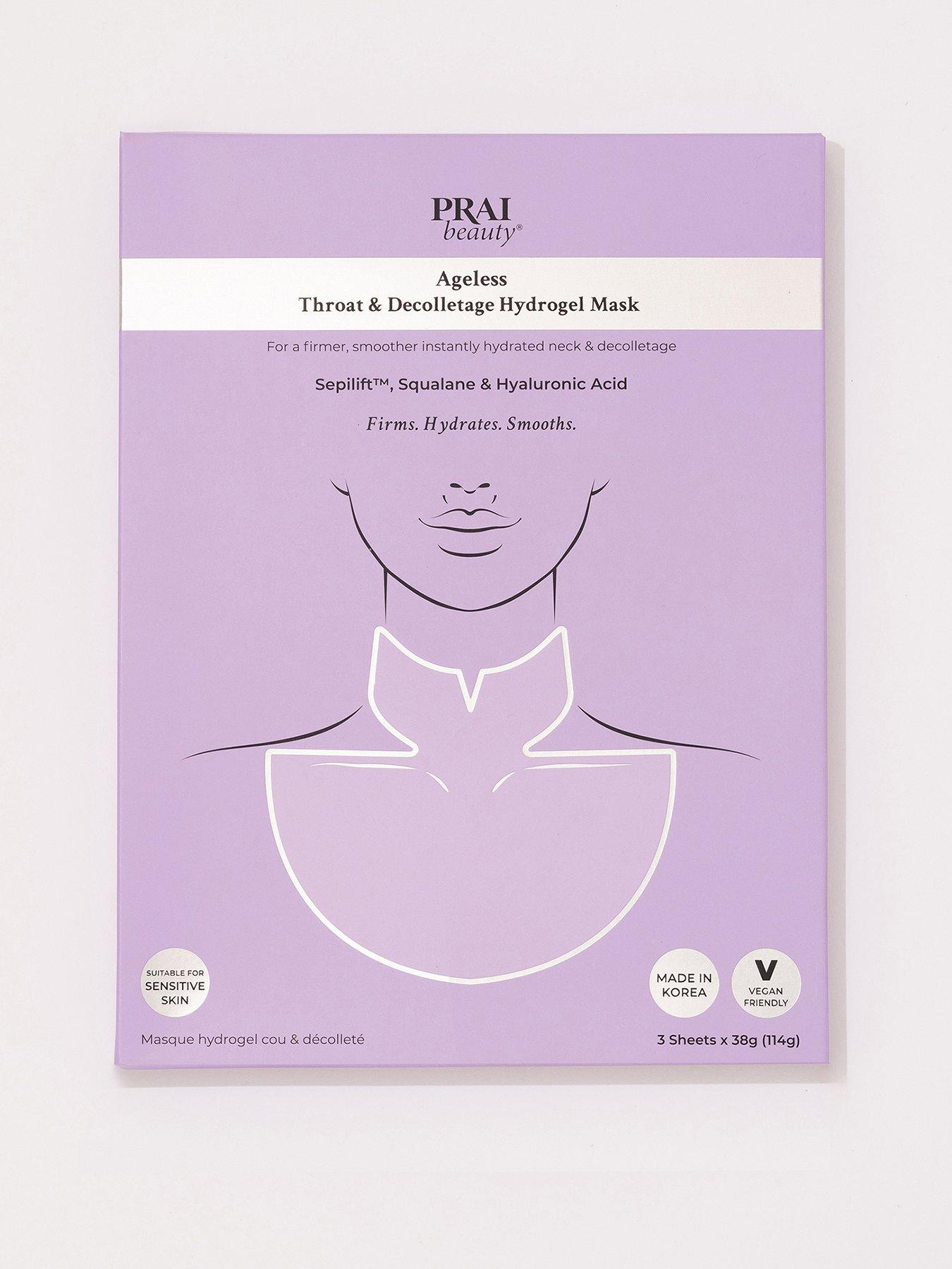 Prai Prai Beauty Ageless Throat & Decolletage Mask 3 Pack
