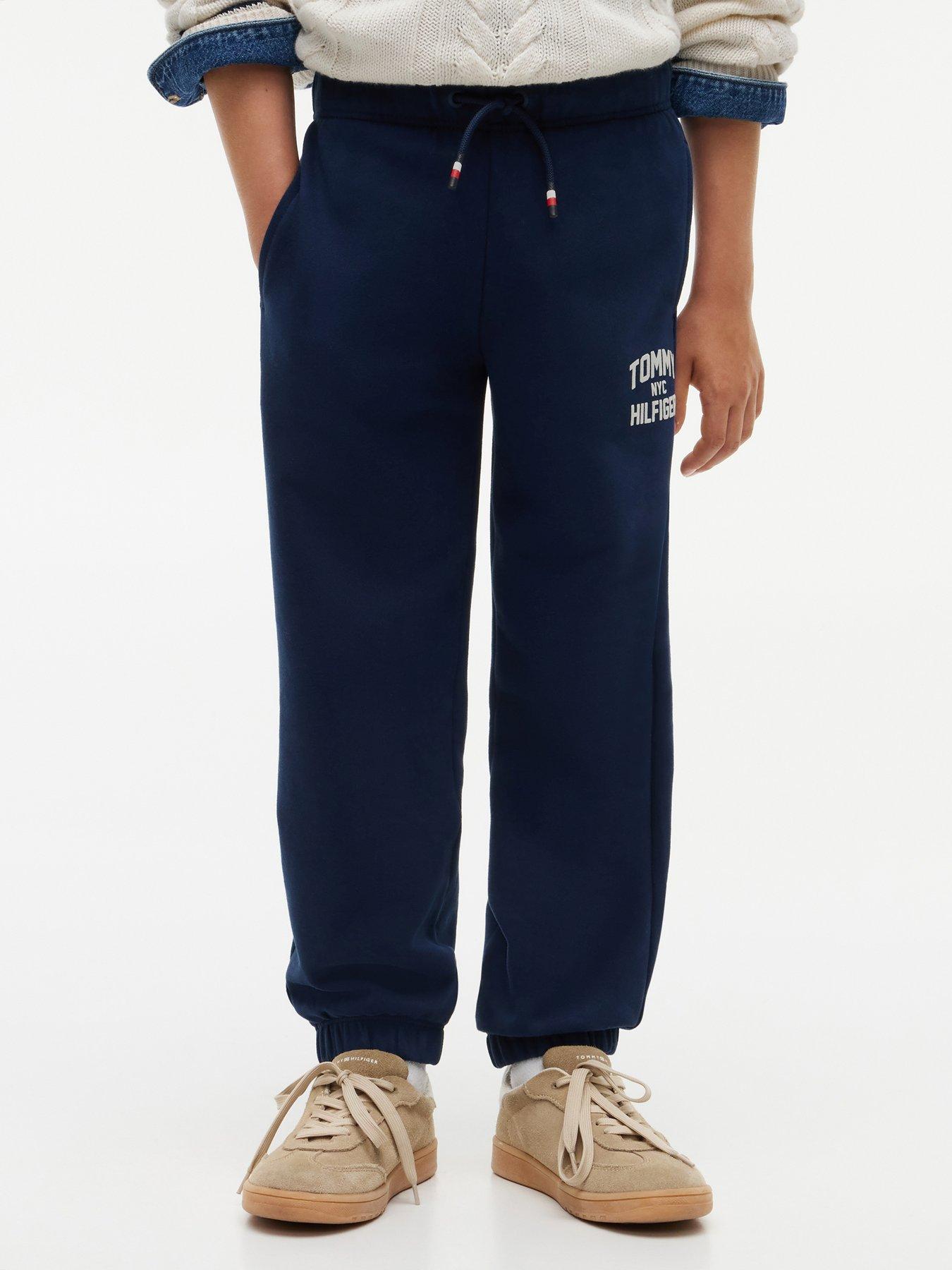 Tommy Hilfiger Boys Varsity Fleece Joggers - Dark Blue