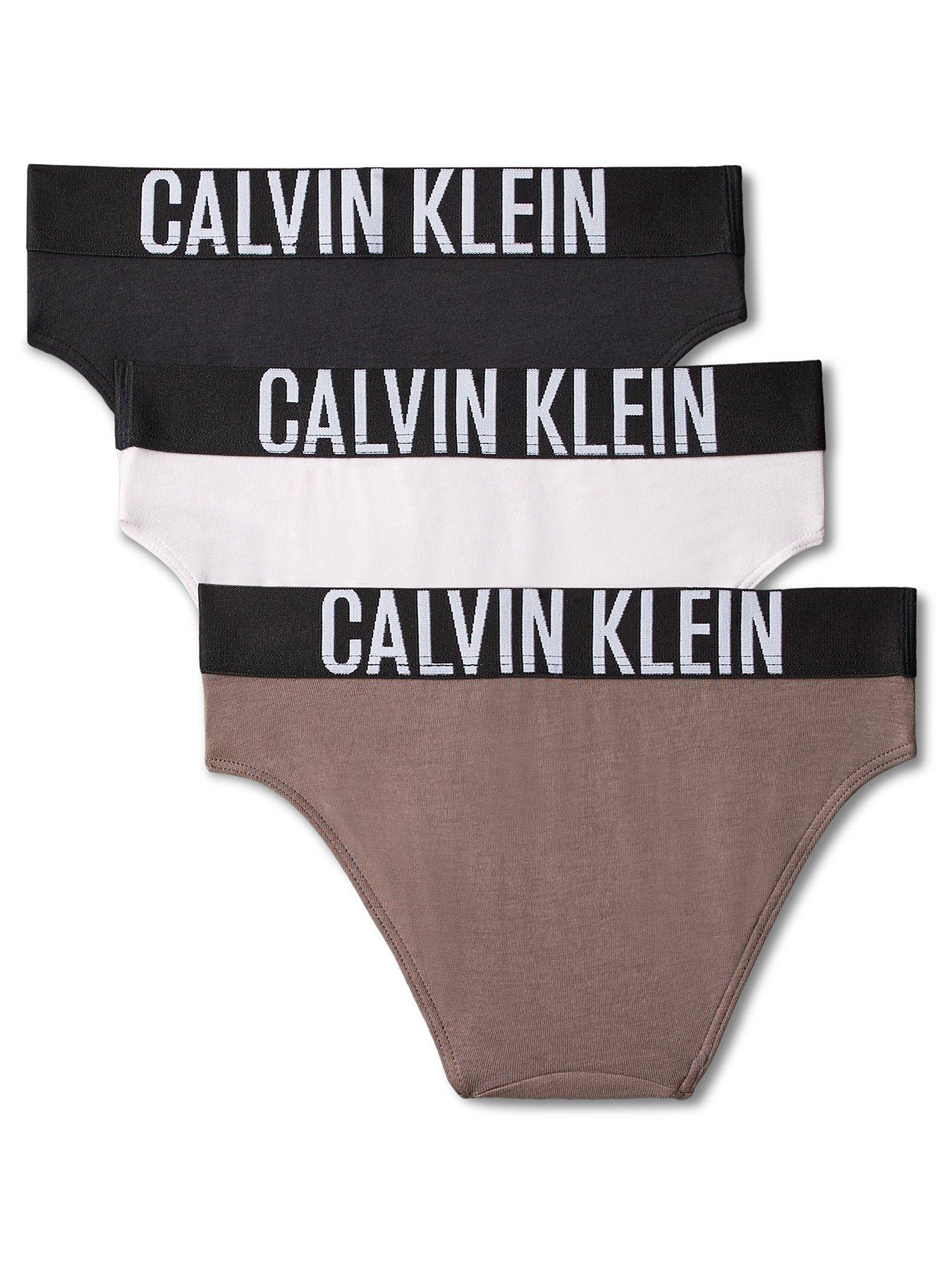 Image 2 of 2 of Calvin Klein Girls 3 Pack Intense Brief - Multi
