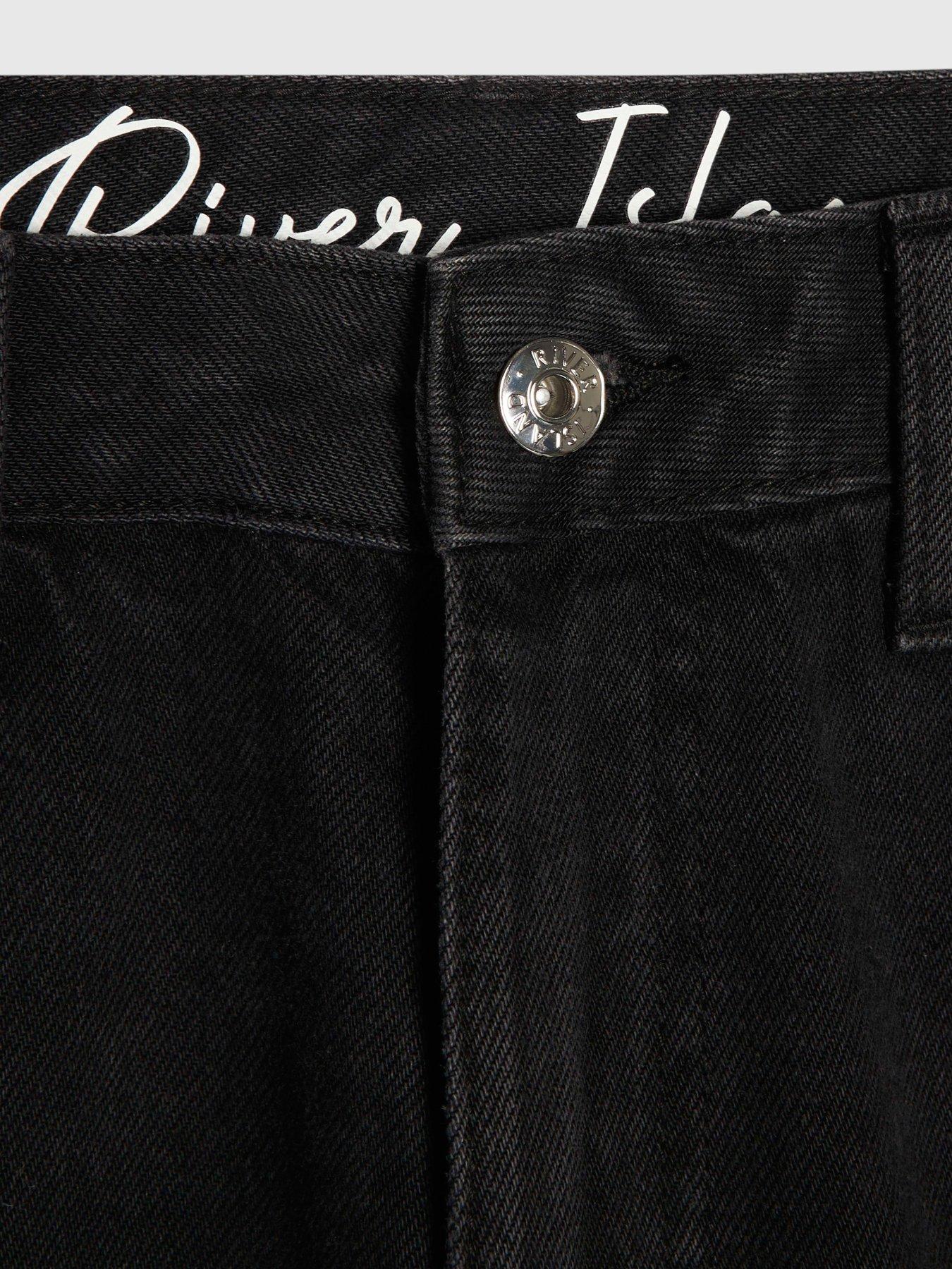 Image 6 of 6 of River Island Relaxed Straight Ripped Wander