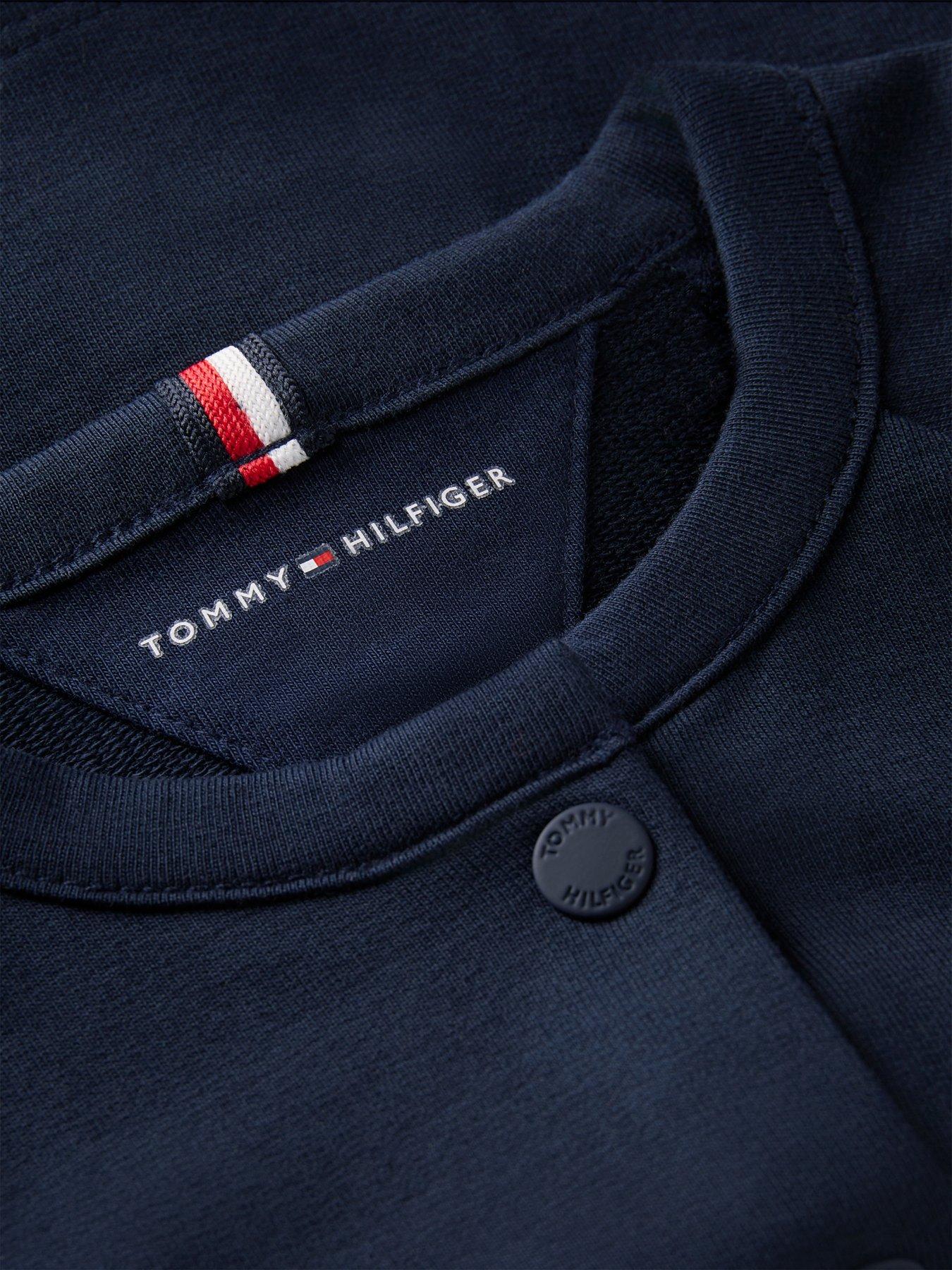 Image 3 of 4 of Tommy Hilfiger Boys 3 Piece Popper Shoulder Stretch T-Shirt Set - Multi