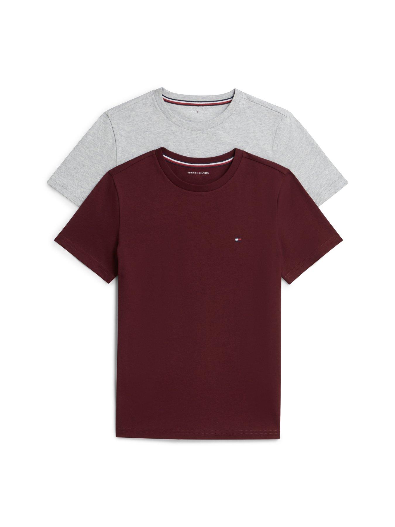 Image 1 of 3 of Tommy Hilfiger Boys 2 Pack Short Sleeve T-Shirts - Multi