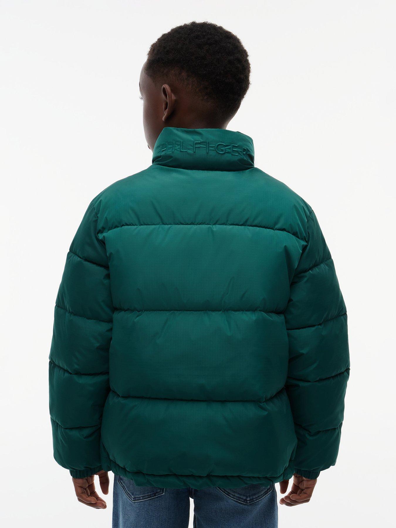 Image 2 of 5 of Tommy Hilfiger Boy Essential Padded Jacket - Green