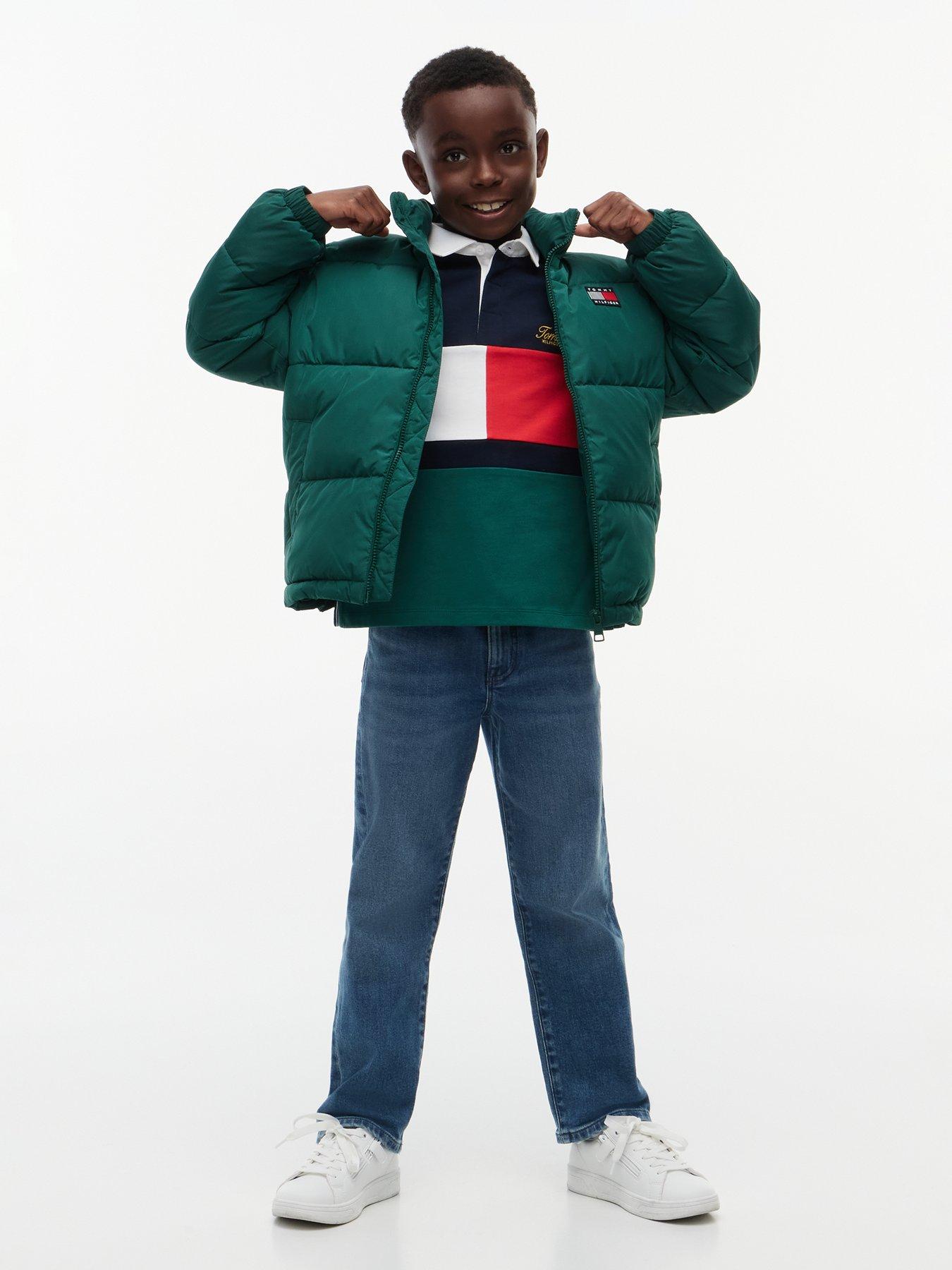 Image 3 of 5 of Tommy Hilfiger Boy Essential Padded Jacket - Green