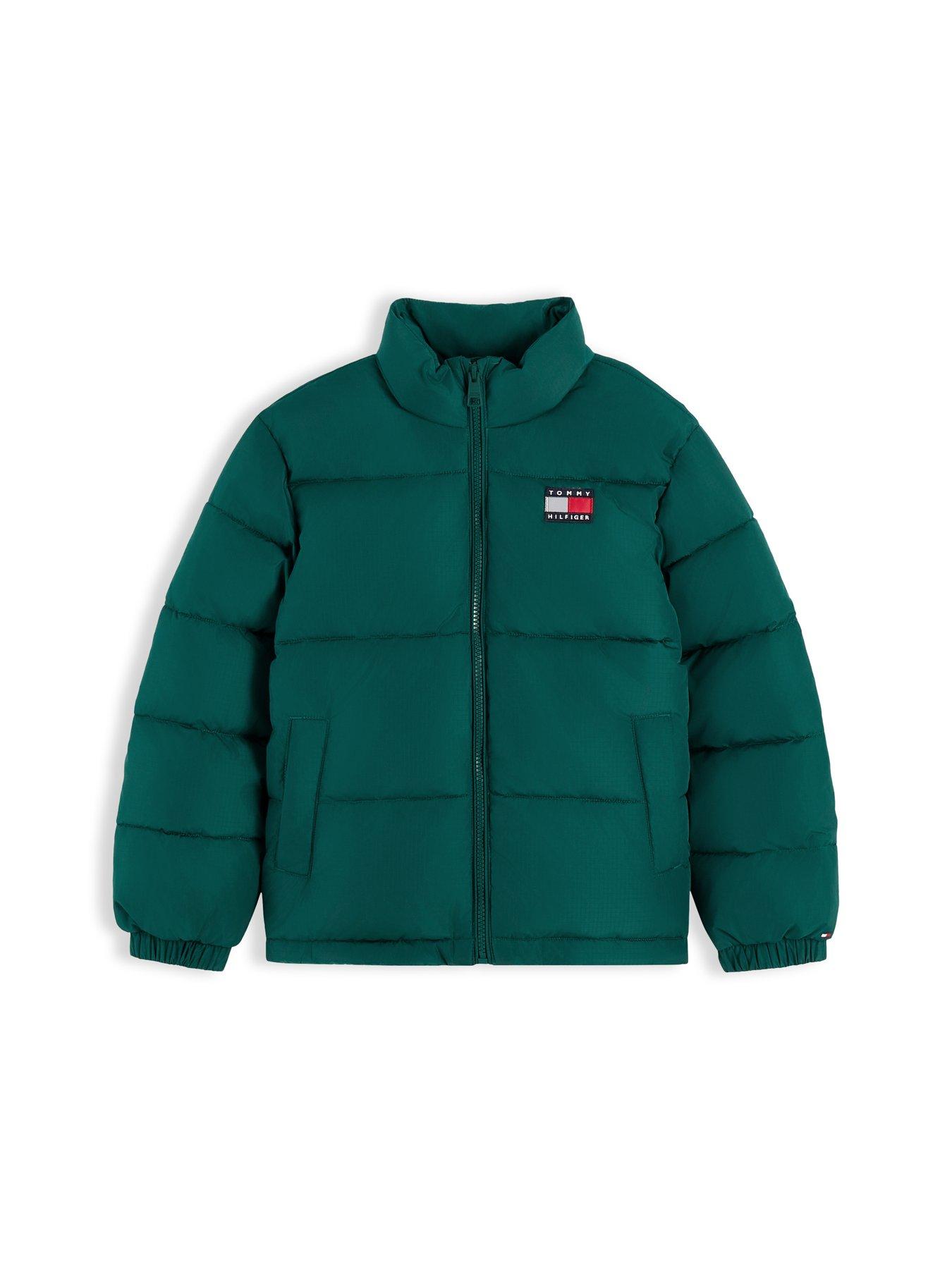 Image 5 of 5 of Tommy Hilfiger Boy Essential Padded Jacket - Green