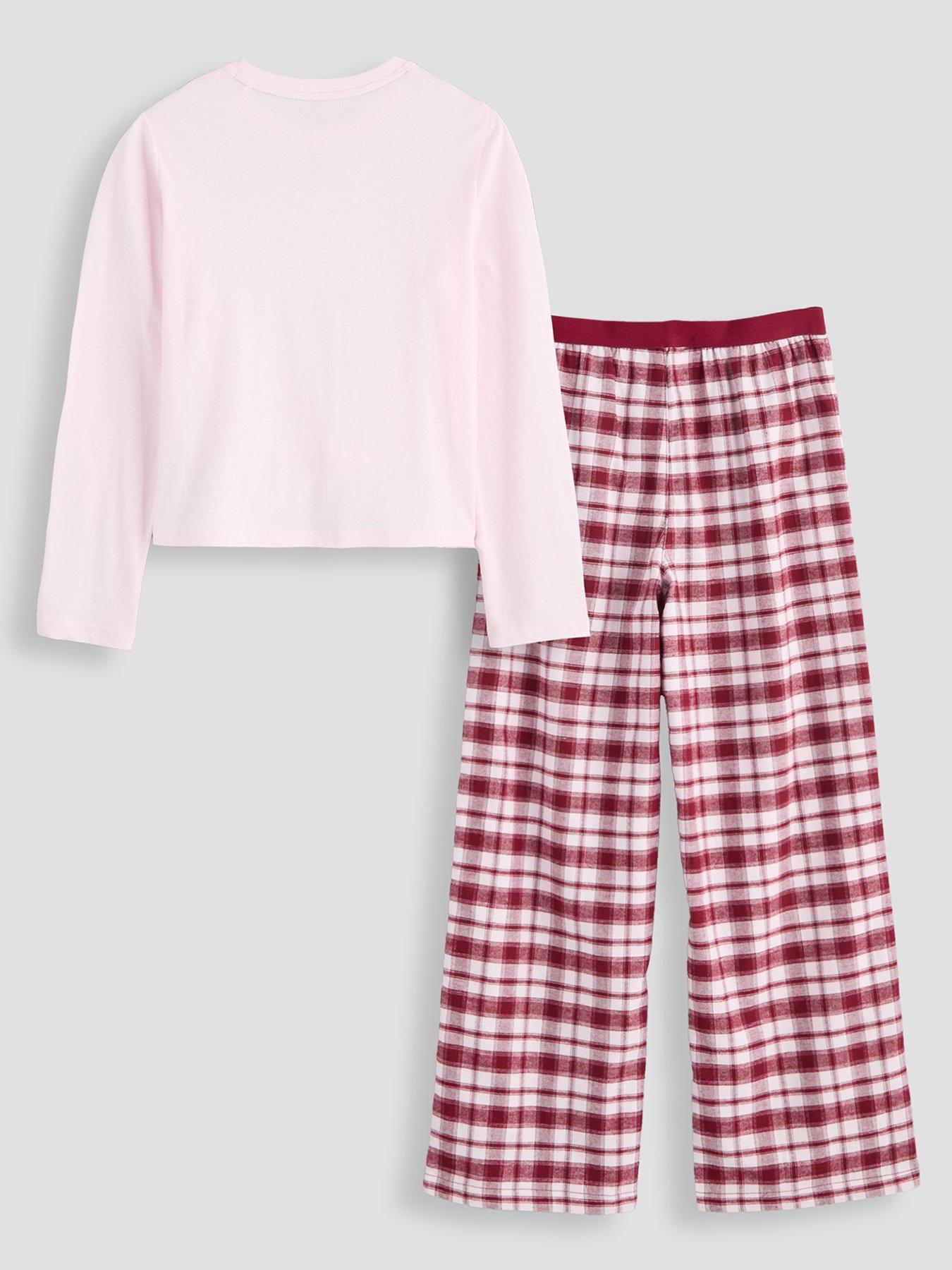 Image 2 of 4 of Tommy Hilfiger Girls Long Sleeve Pyjama Set - Pink