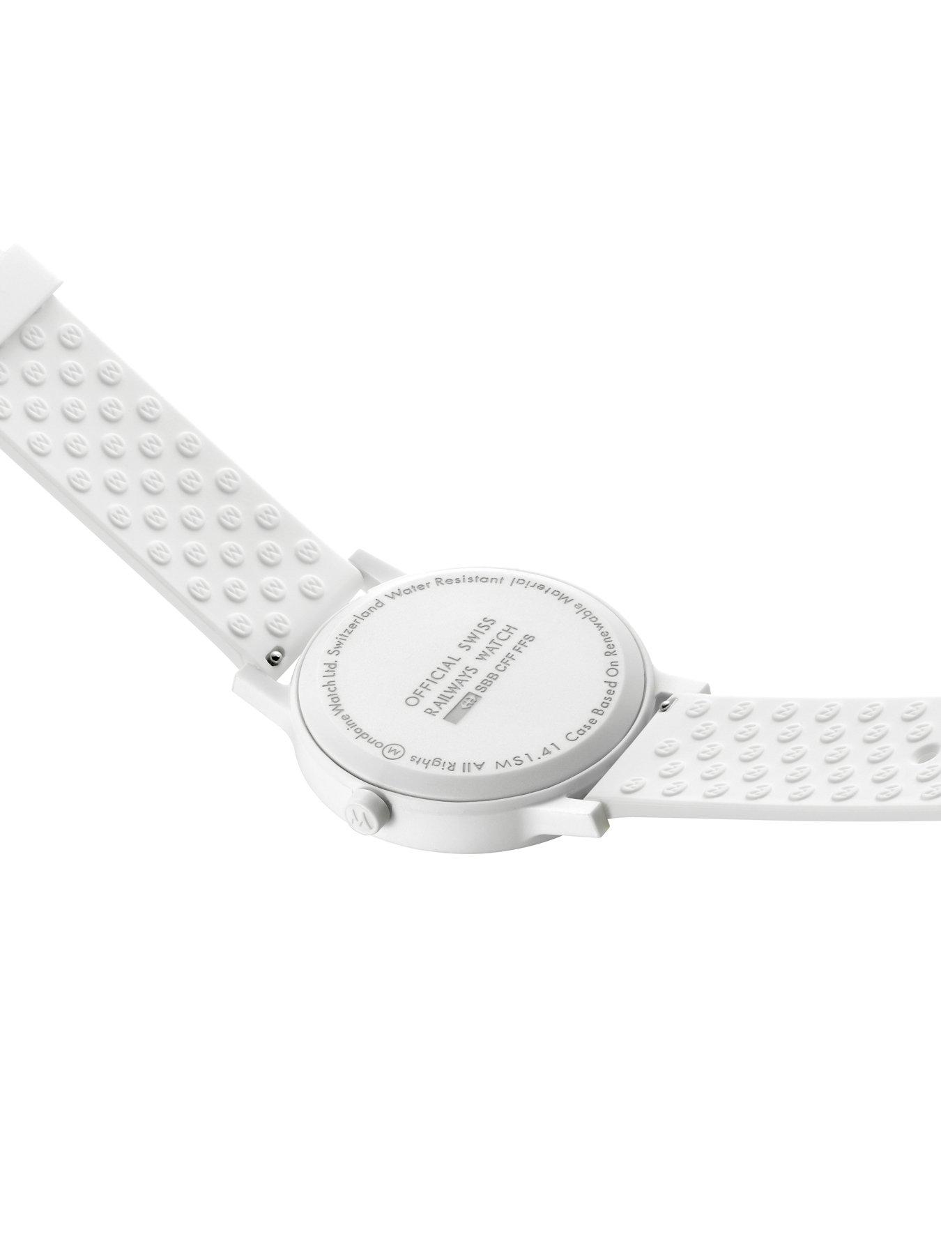 Image 5 of 7 of Mondaine MON SBB ESSENCE WHT DIAL&nbsp;41mm WHT SILICON