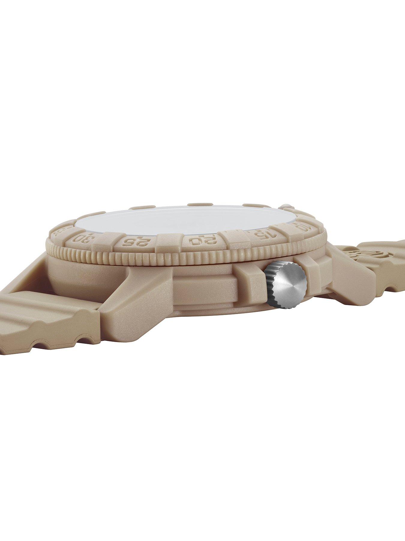 Image 7 of 7 of Luminox Sea Turtle 0320 Series 44mm Leatherback Sand Dial & Strap