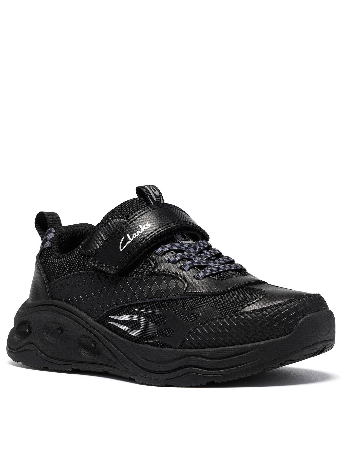 Image 2 of 6 of Clarks Toddler Gleam Go Trainer - Black