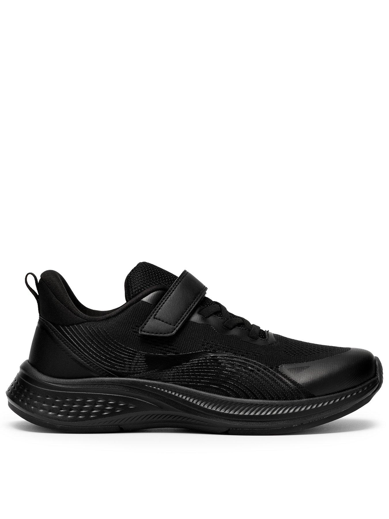 Clarks Youth/older Lumen Hero Trainer - Black