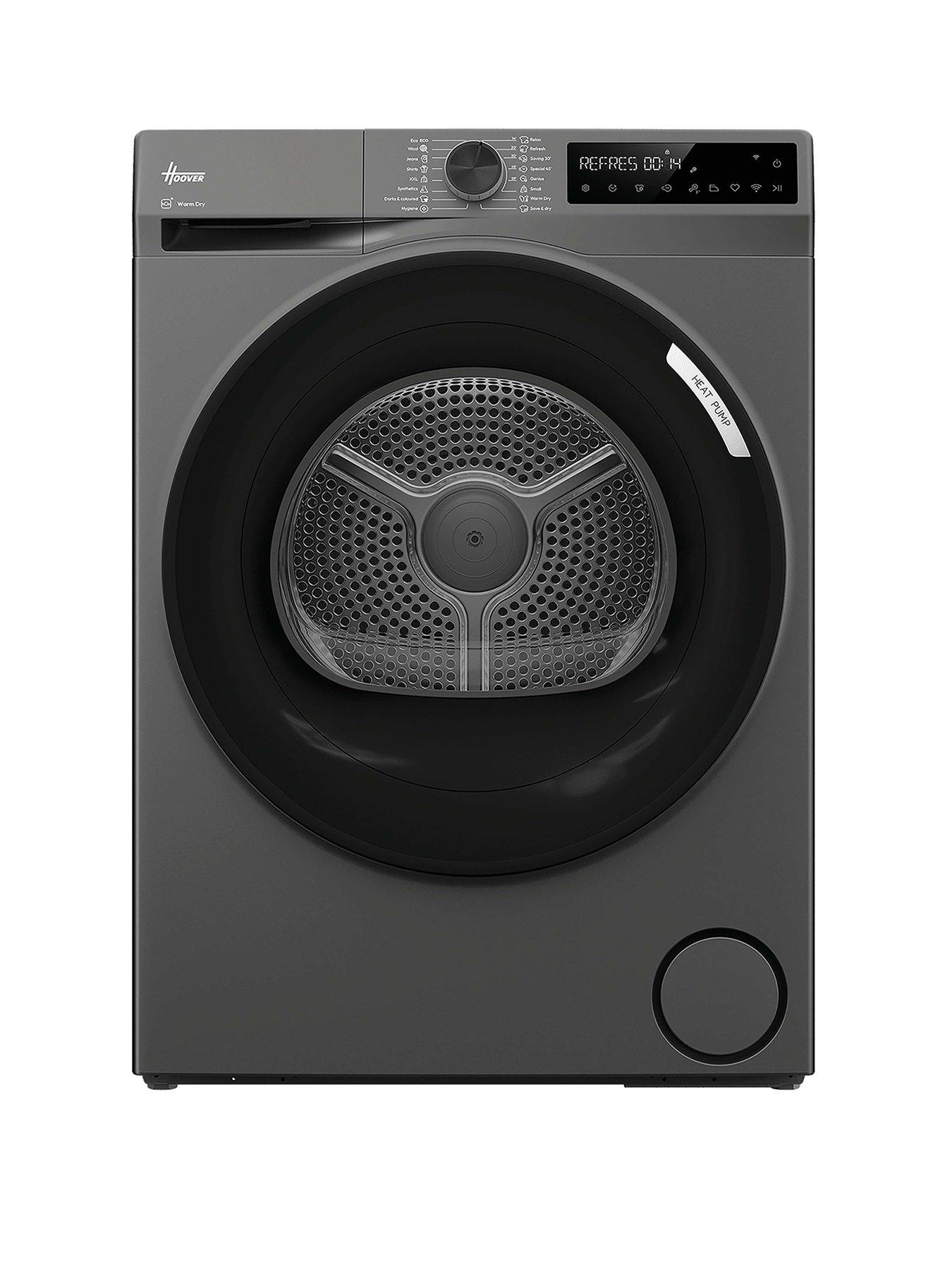 Hoover Hbr 10N2Brx-80 Pro Dry Series 3, 10Kg Heat Pump, A++ Energy Class, Wifi, & Freestanding Tumble Dryer