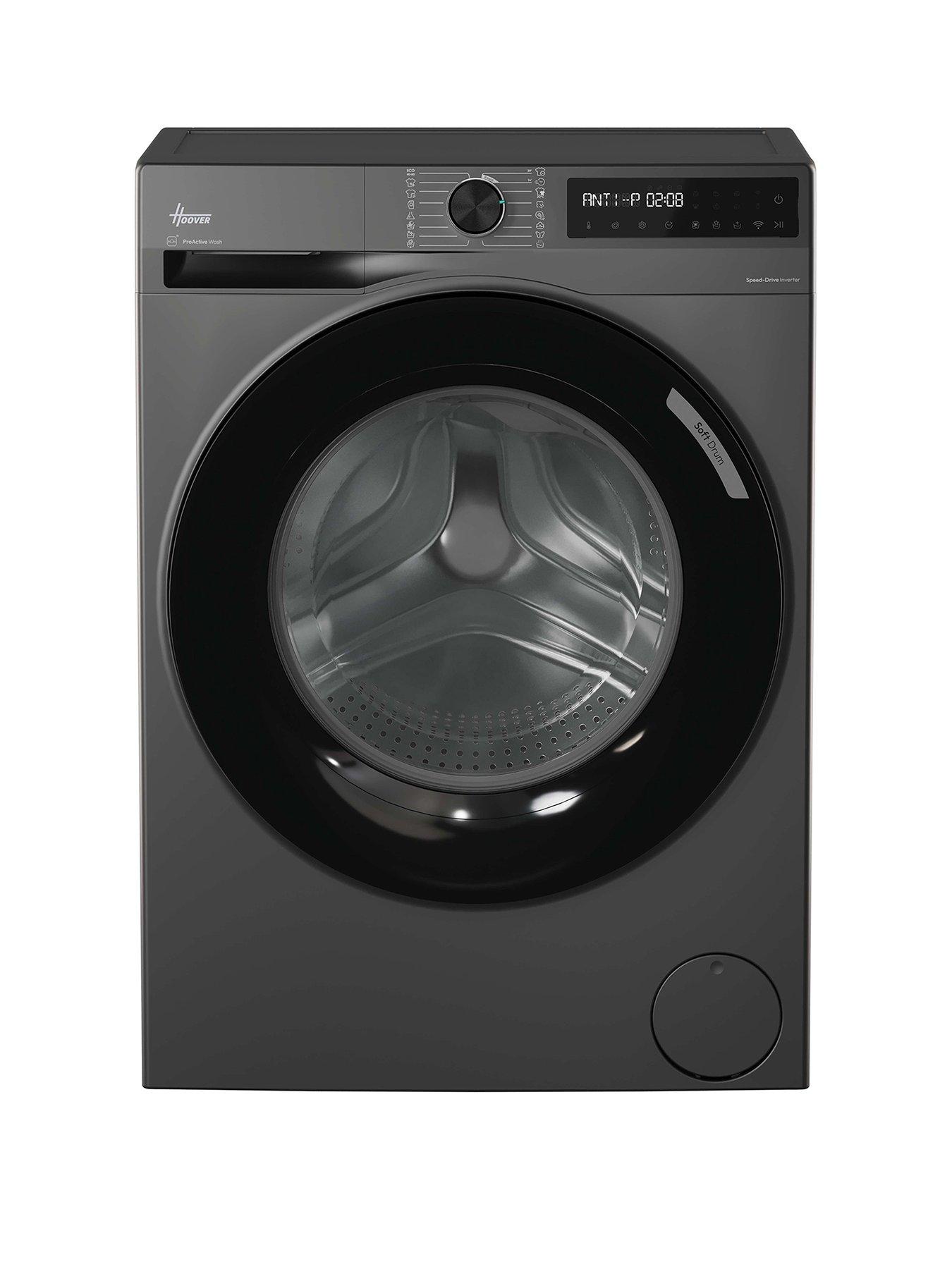 Hoover HBR 495BL8G-80 Pro Wash Series 3, 9kg, A-20% Energy Class, 1400 rpm, Wifi, Freestanding Washing Machine - Graphite