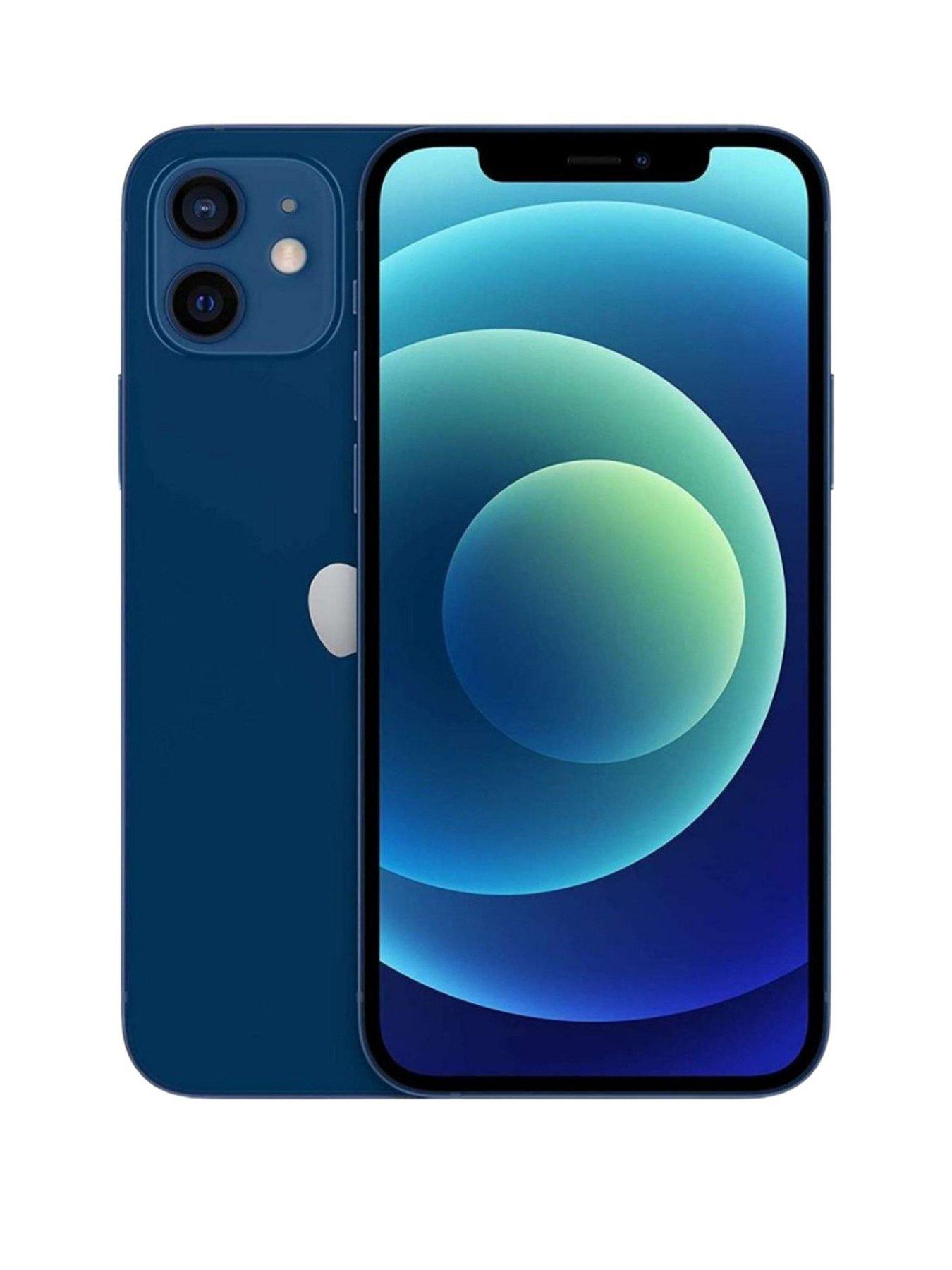 Refurbished Apple iPhone 12 - 64GB, Blue (Pristine Condition)