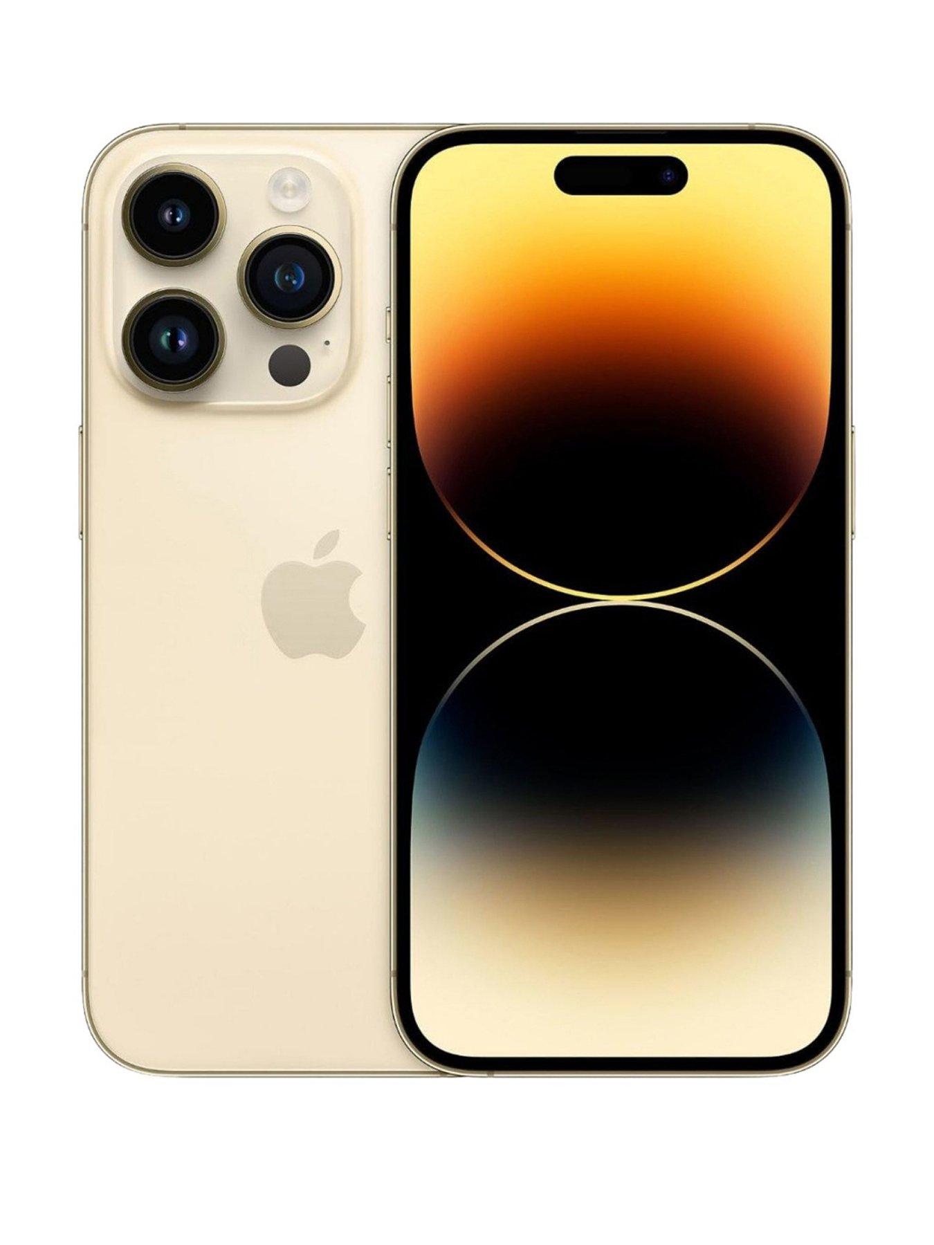 Refurbished Apple iPhone 14 Pro Max - 128GB, Gold (Pristine Condition)
