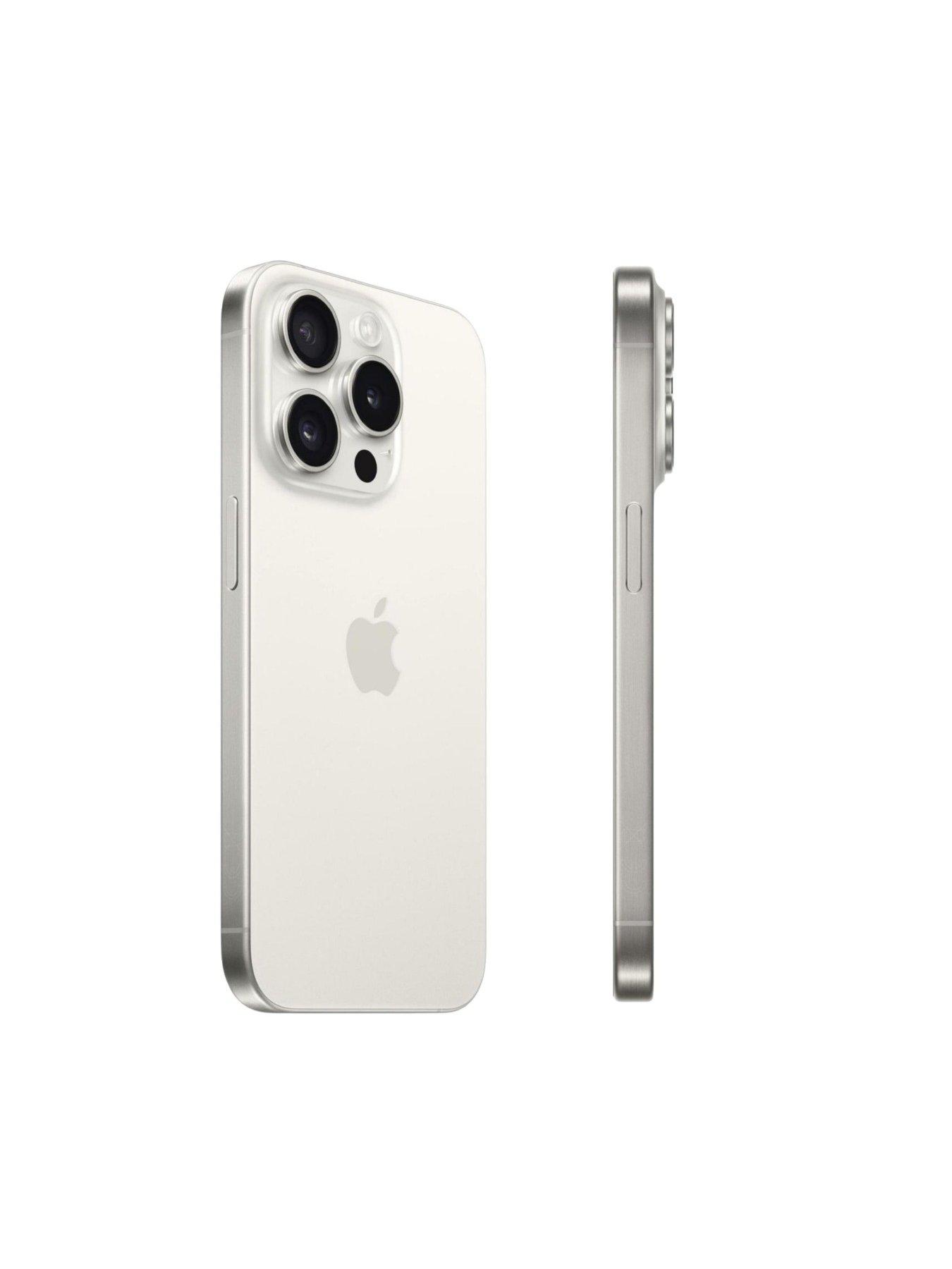 Image 3 of 3 of Refurbished Apple iPhone 15 Pro - 128GB, White Titanium (Pristine Condition)