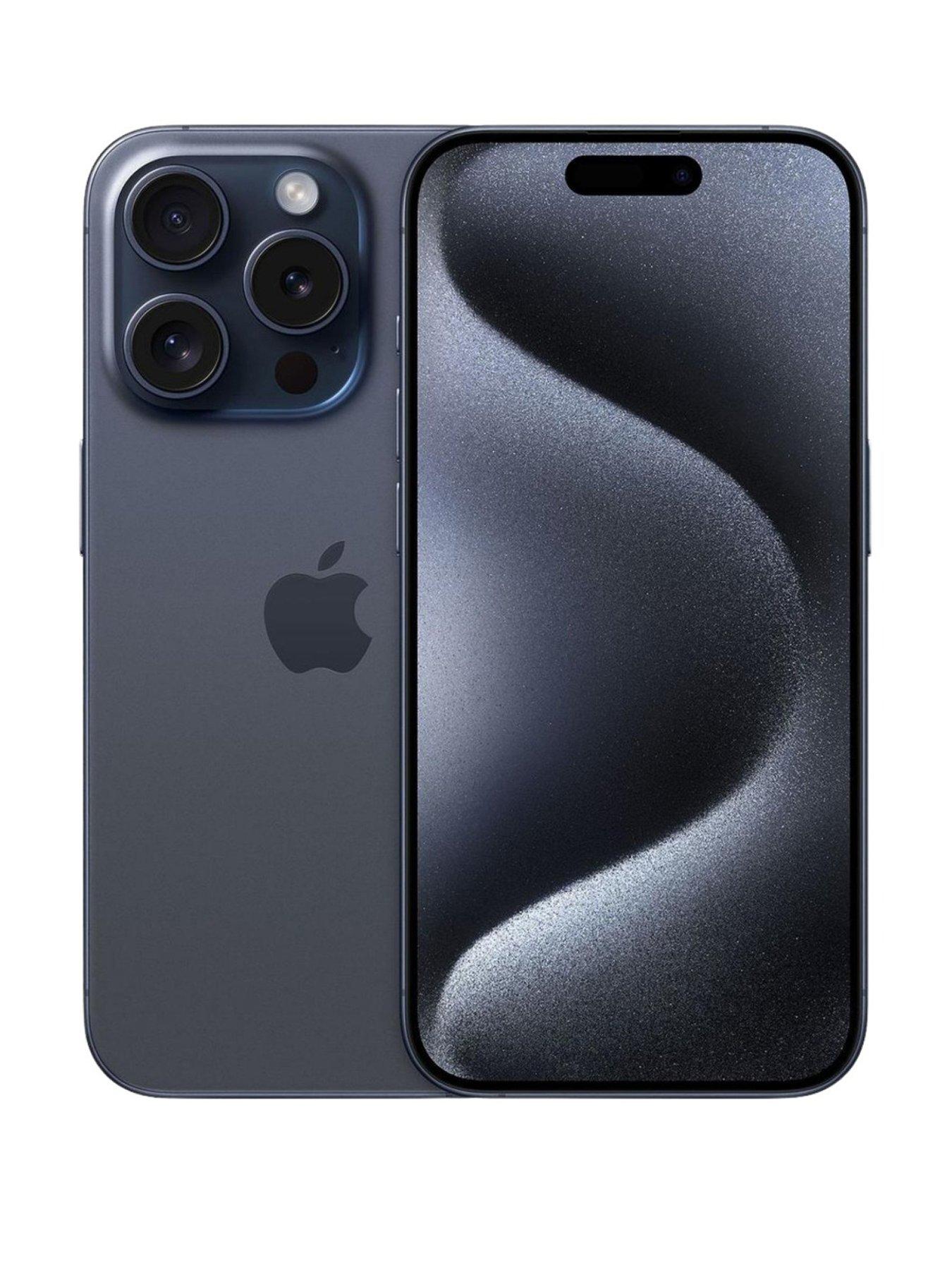 Refurbished Apple iPhone 15 Pro - 128GB, Blue Titanium (Pristine Condition)
