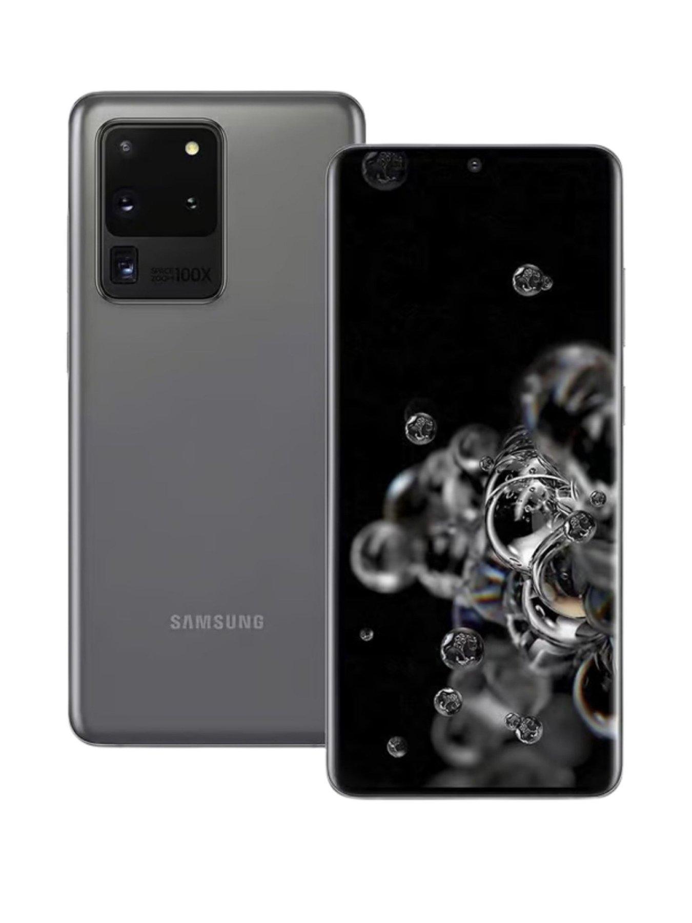 Refurbished Samsung S20 Ultra 5G - 128GB, Cosmic Grey (Pristine Condition)