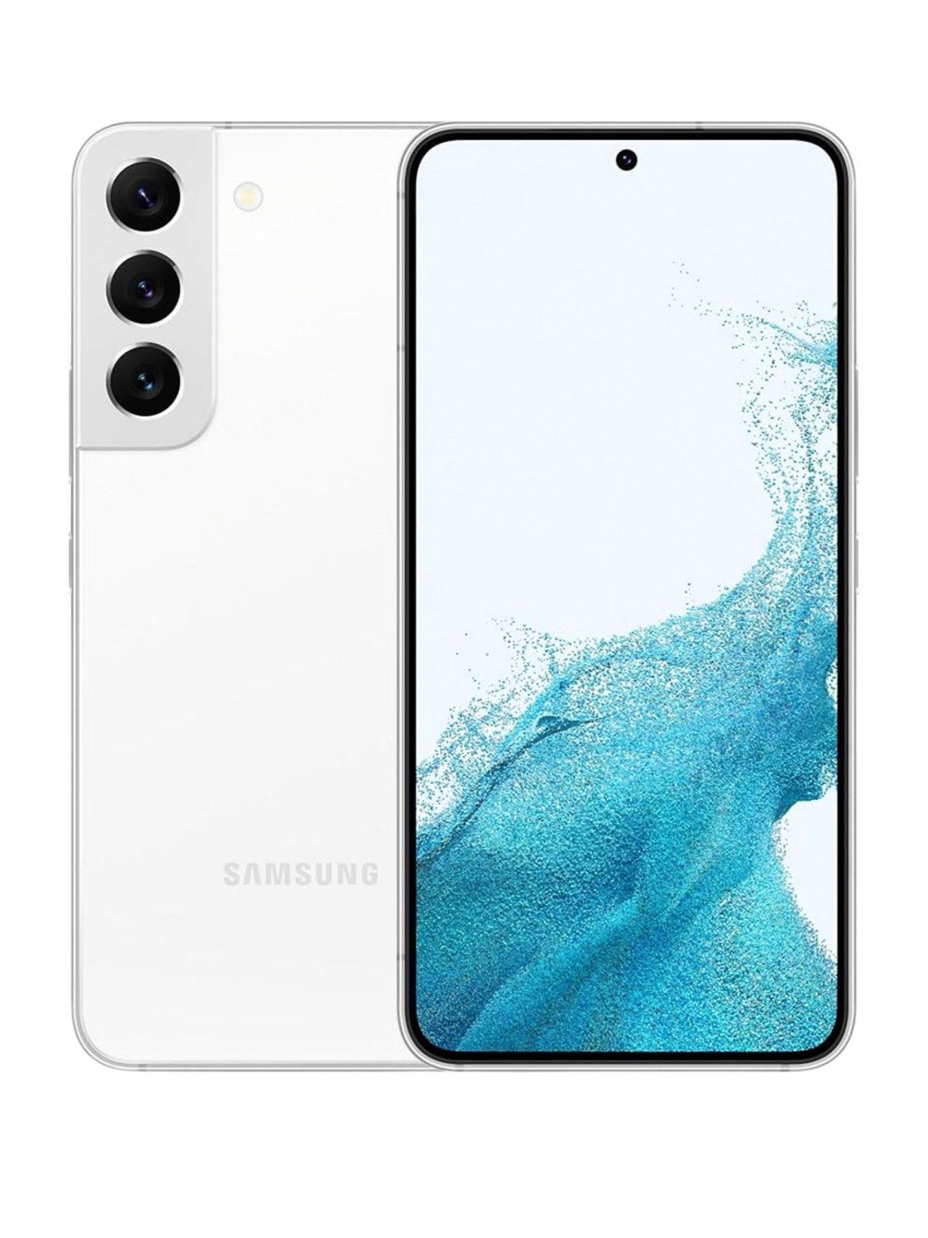 Refurbished Samsung S22 5G - 128GB Mobile - White (Pristine Condition)