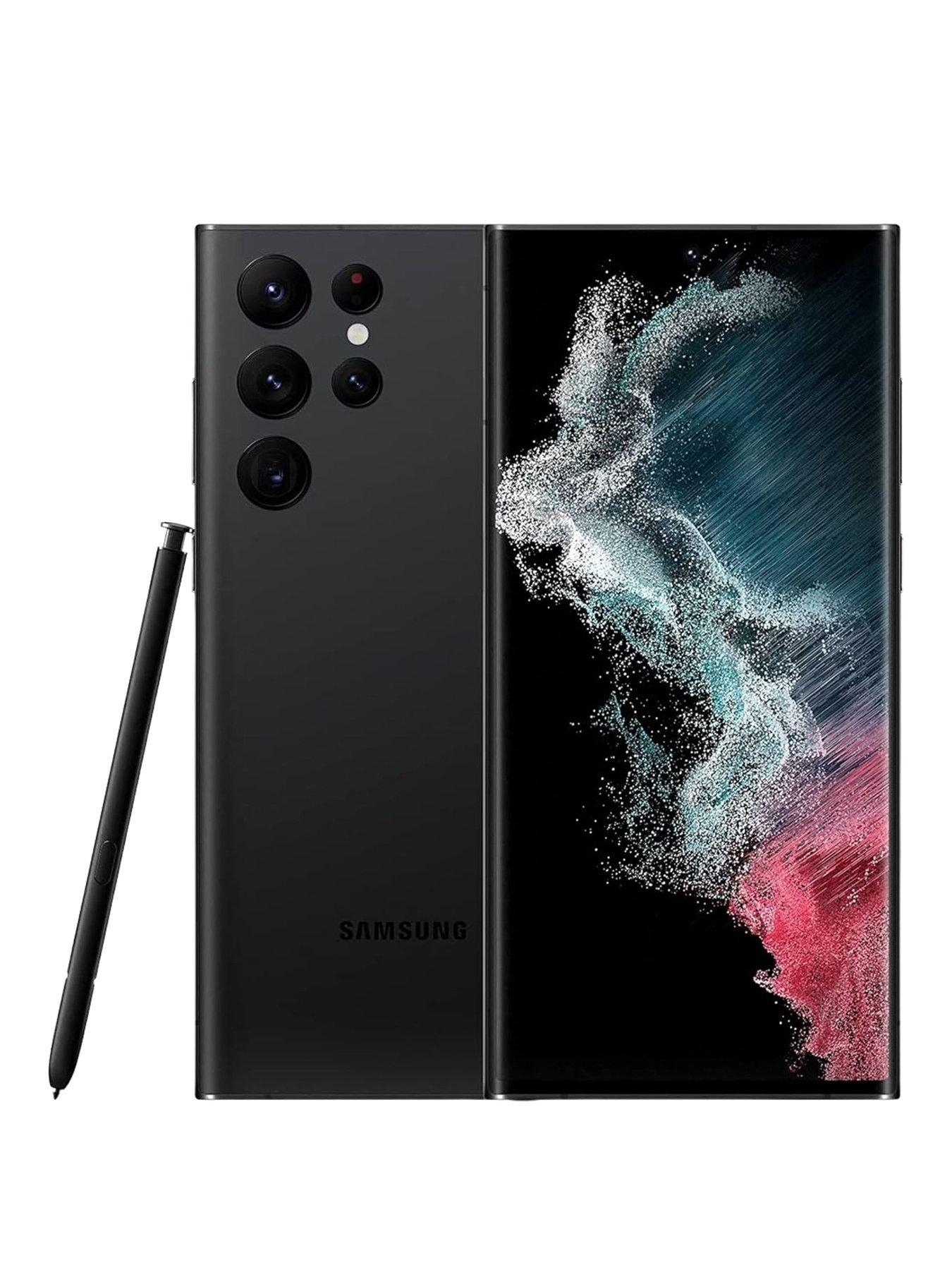 Refurbished Samsung S22 Ultra 5G - 128GB, BLACK (Pristine Condition)