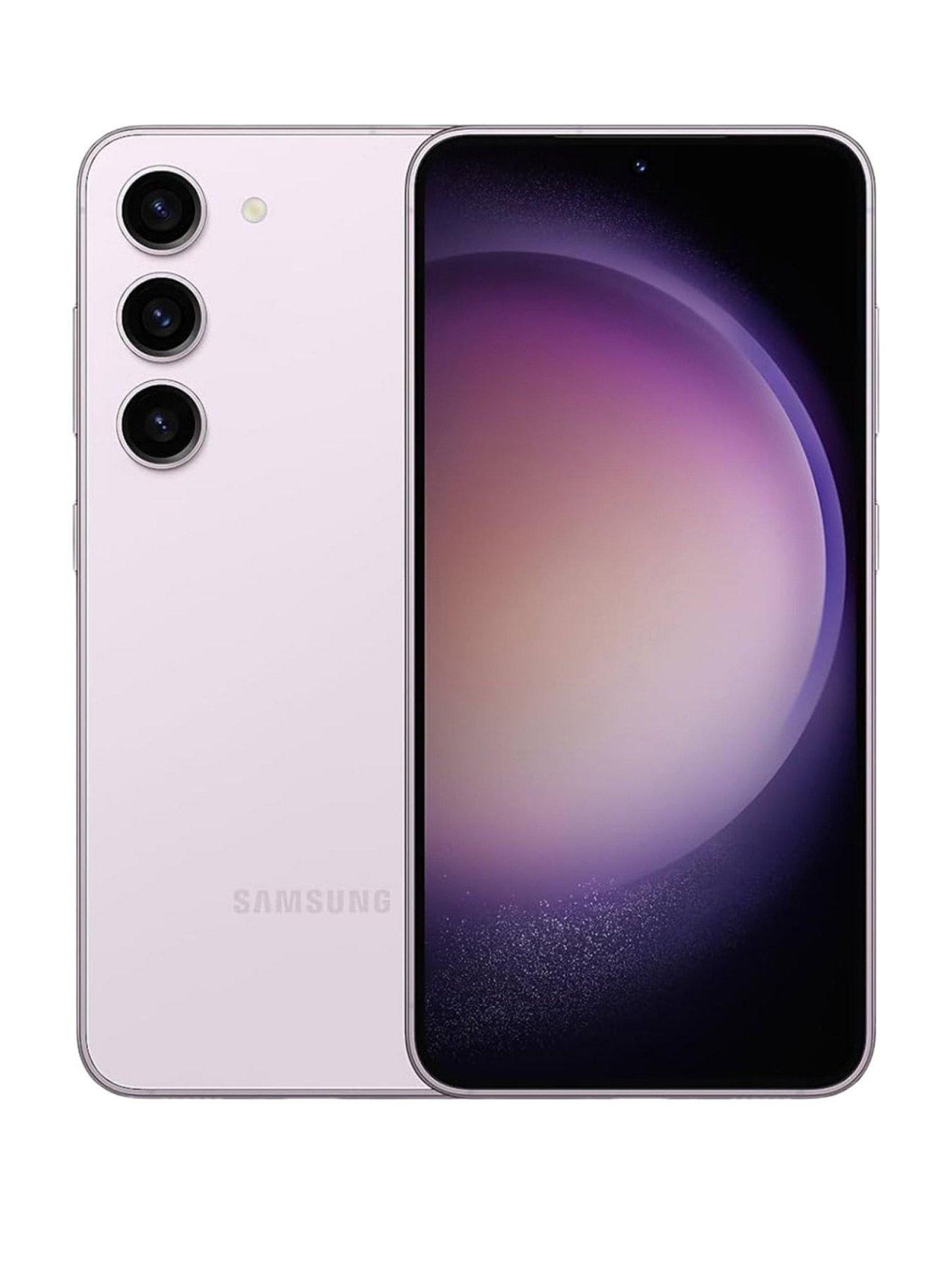 Refurbished Samsung S23 5G - 128GB, Lavendar (Pristine Condition)