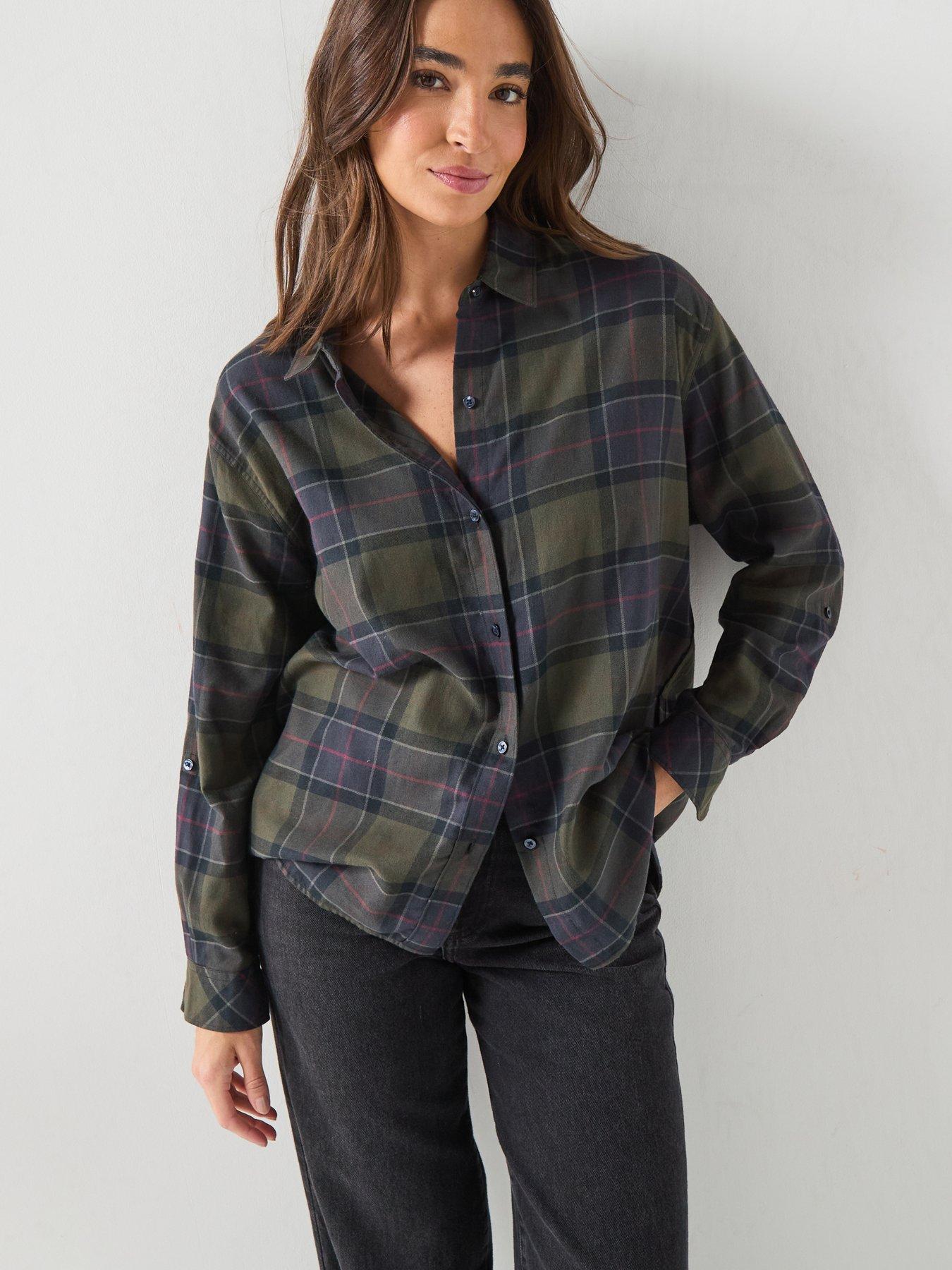 Barbour Women's Elishaw Tartan Check Shirt - Brown