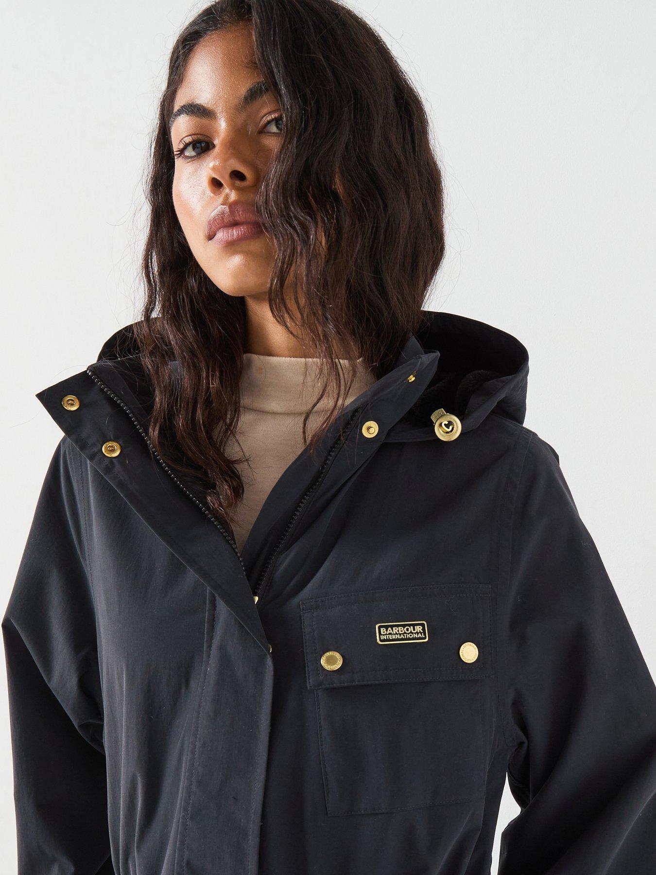 Image 3 of 6 of Barbour International Serravalle Waterproof Jacket - Black
