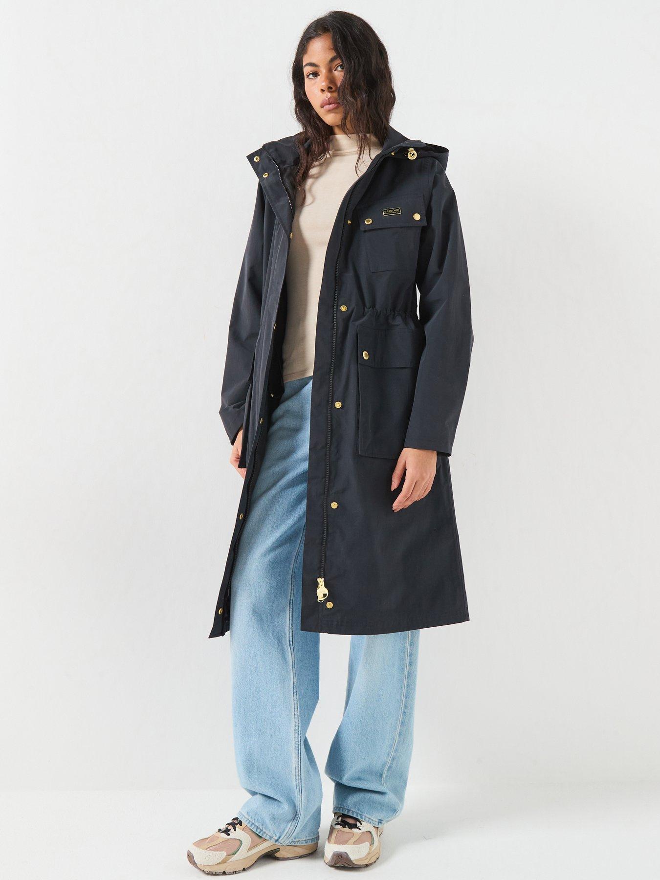Image 4 of 6 of Barbour International Serravalle Waterproof Jacket - Black