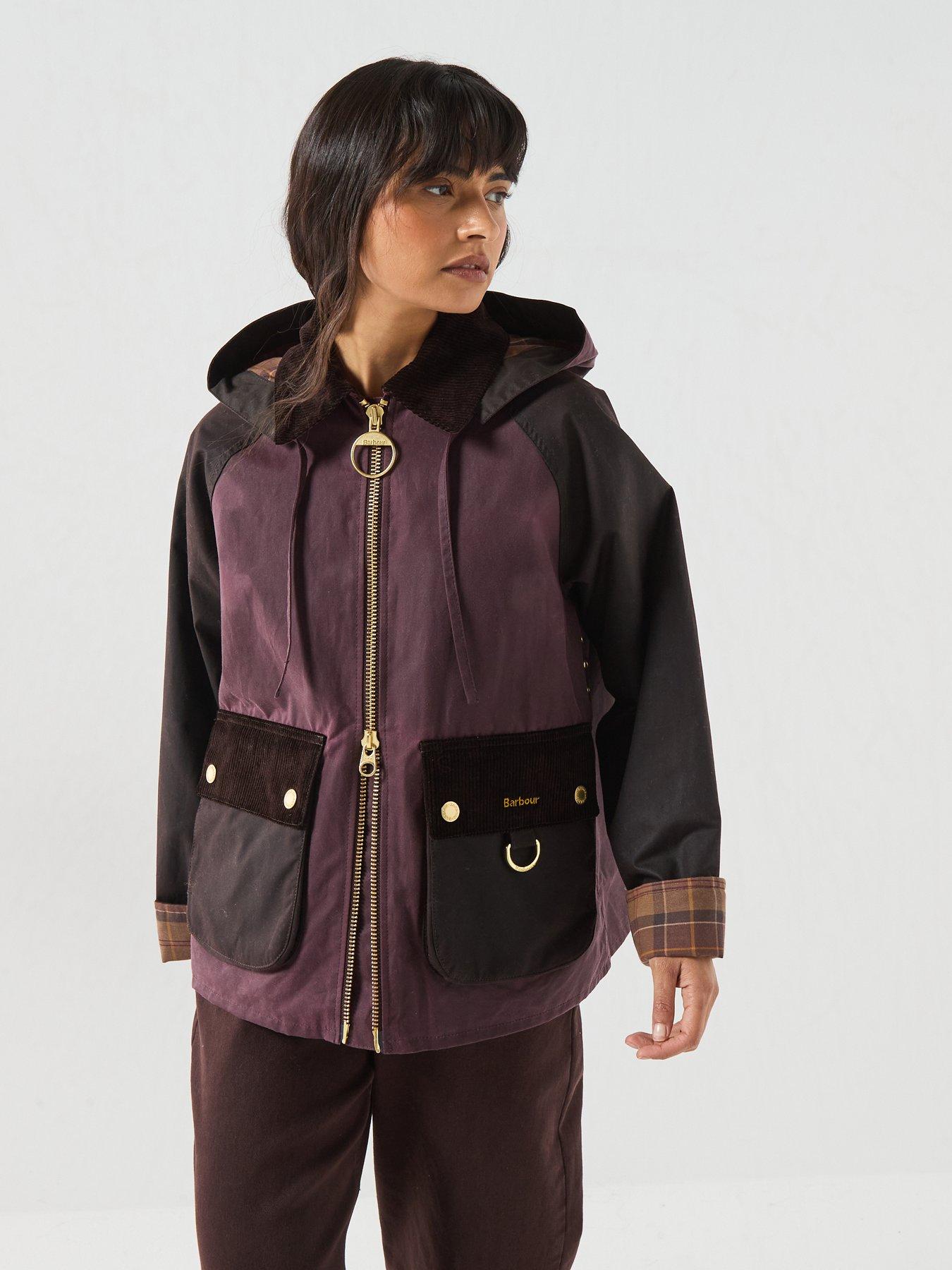 Image 5 of 6 of Barbour Carville Wax Jacket - Brown