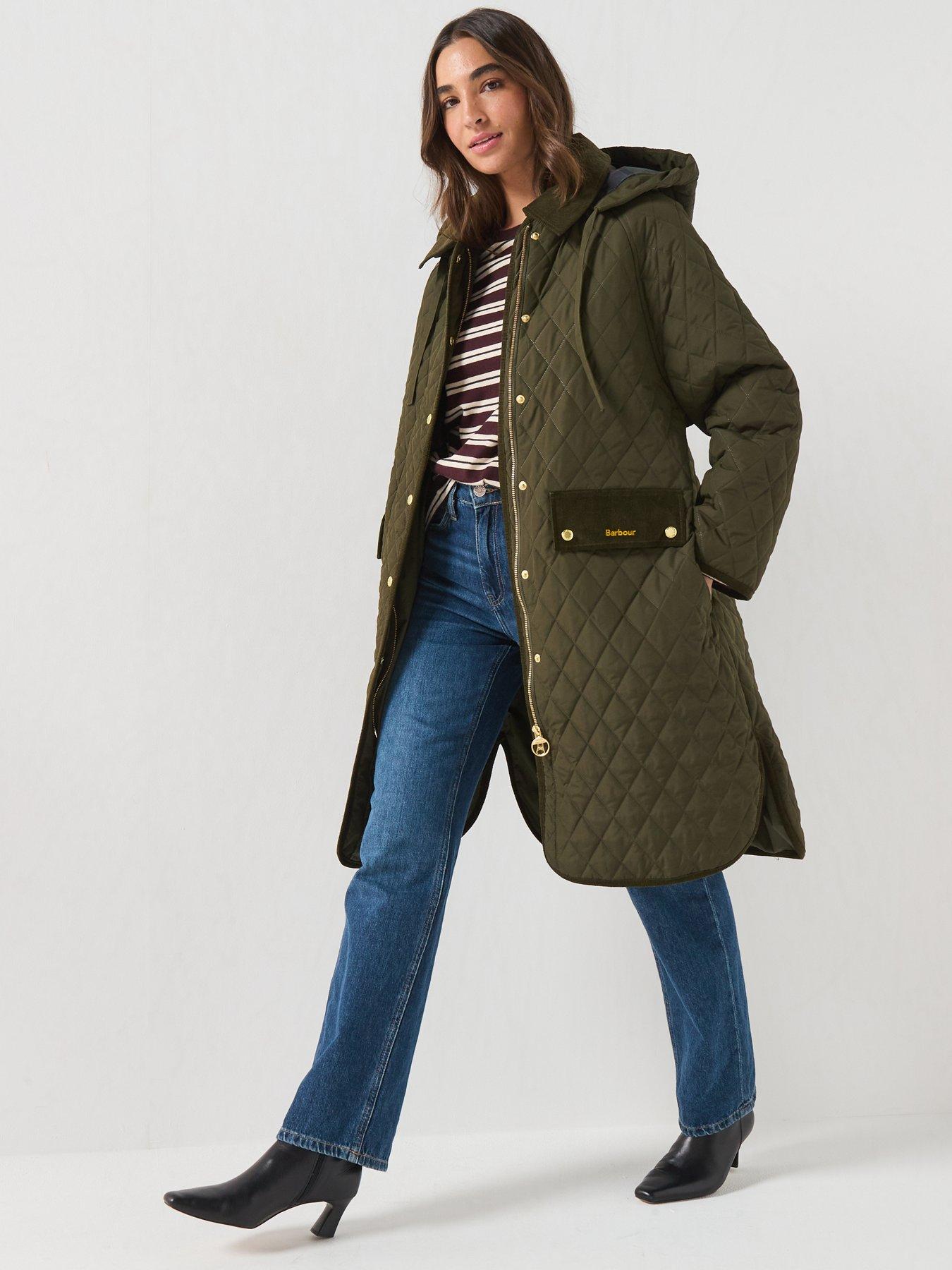 Image 3 of 6 of Barbour Ravensden Quilted Jacket - Green