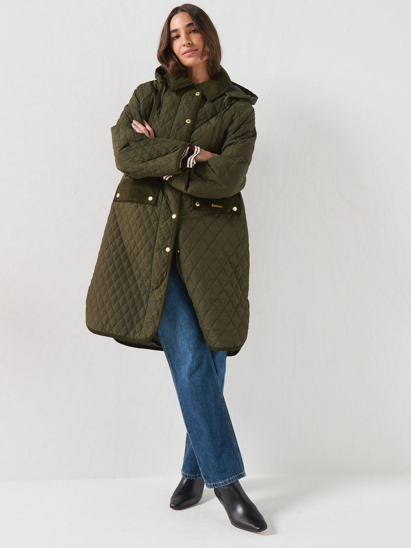 Image 4 of 6 of Barbour Ravensden Quilted Jacket - Green