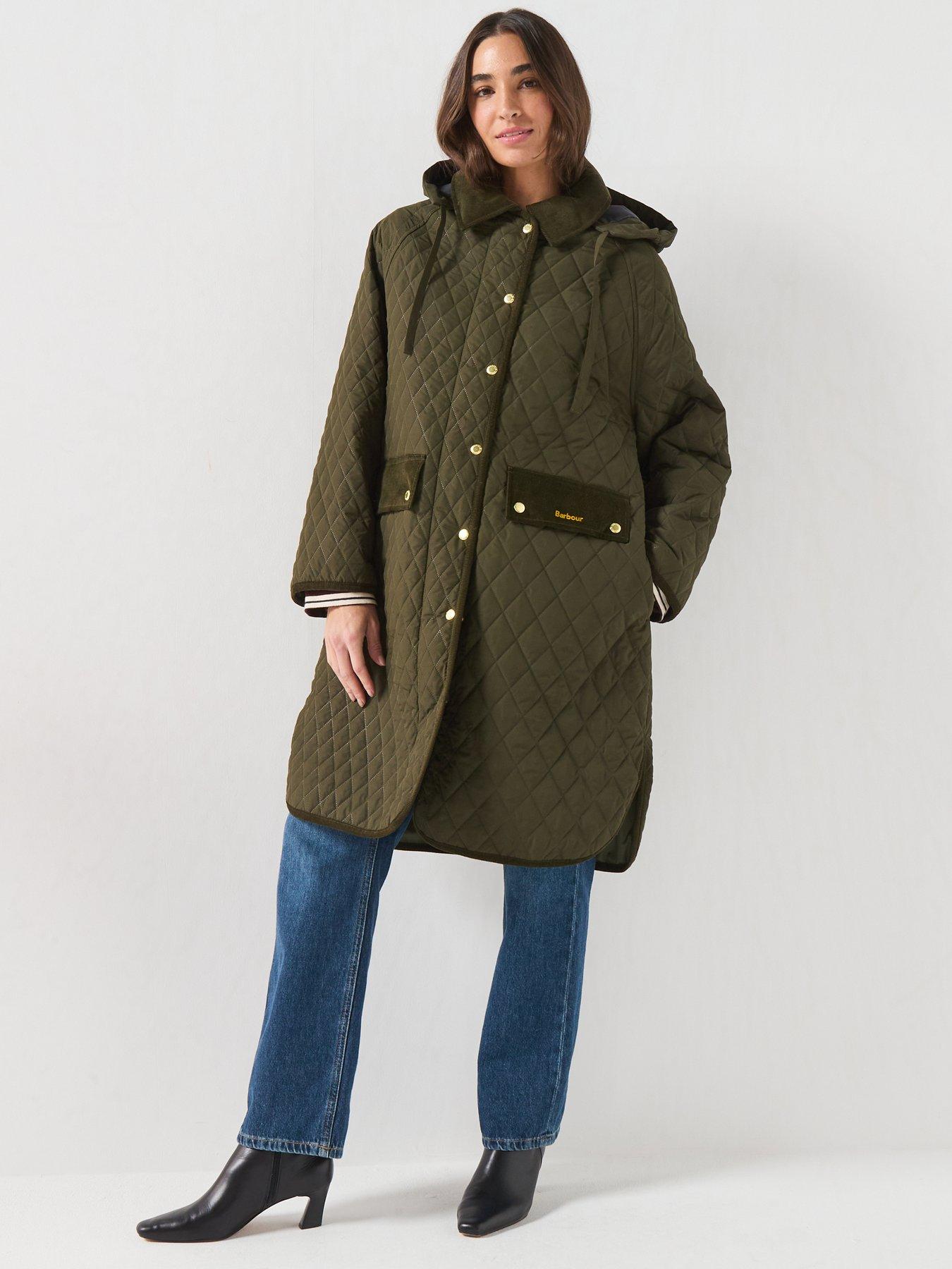 Image 6 of 6 of Barbour Ravensden Quilted Jacket - Green