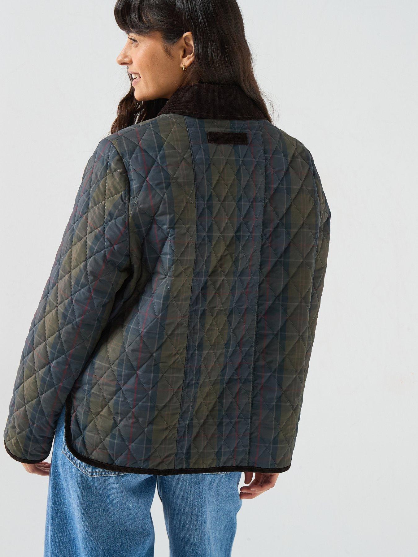 Image 2 of 6 of Barbour Ainsdale Checked Quilted Jacket