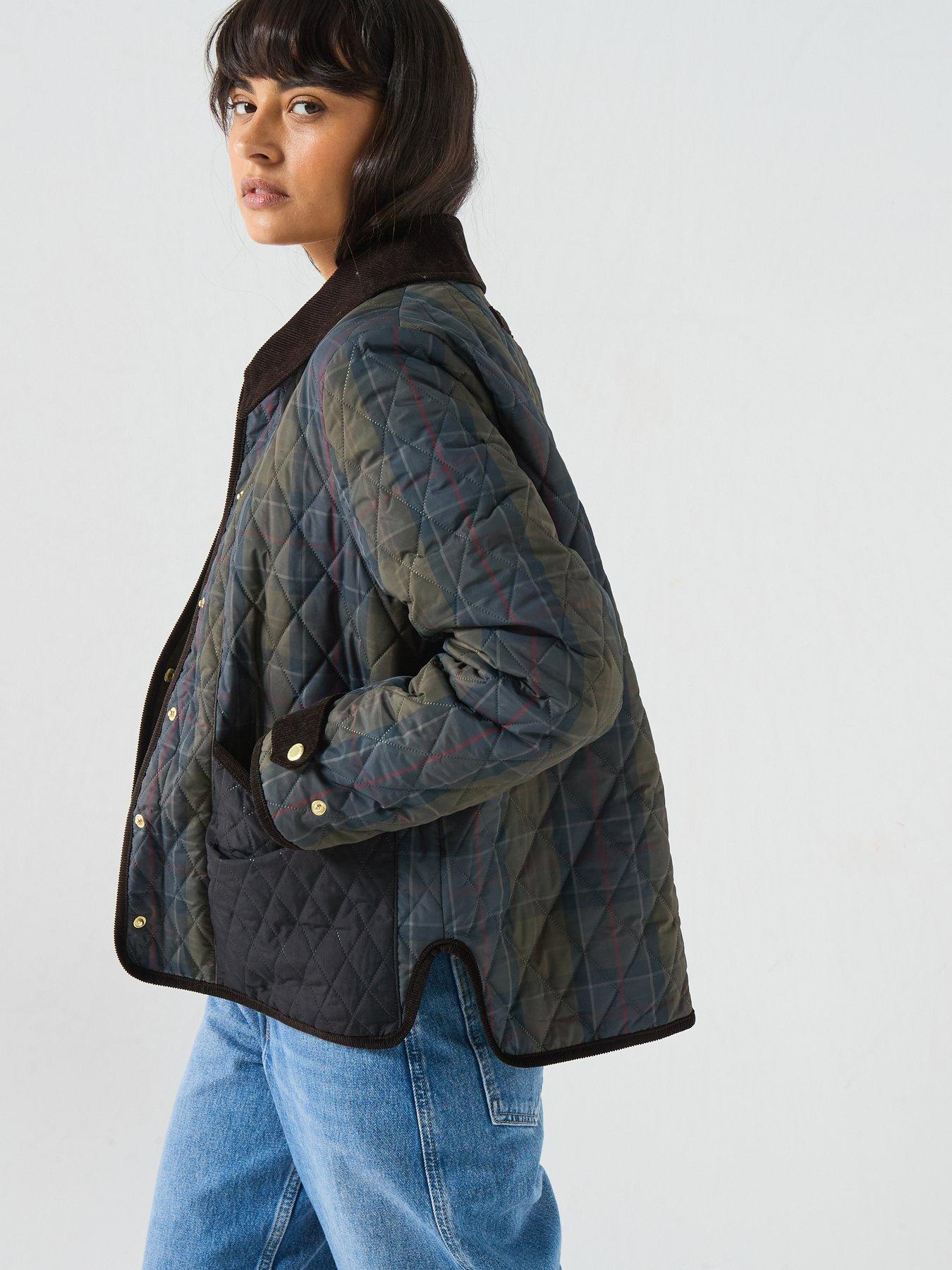 Image 5 of 6 of Barbour Ainsdale Checked Quilted Jacket