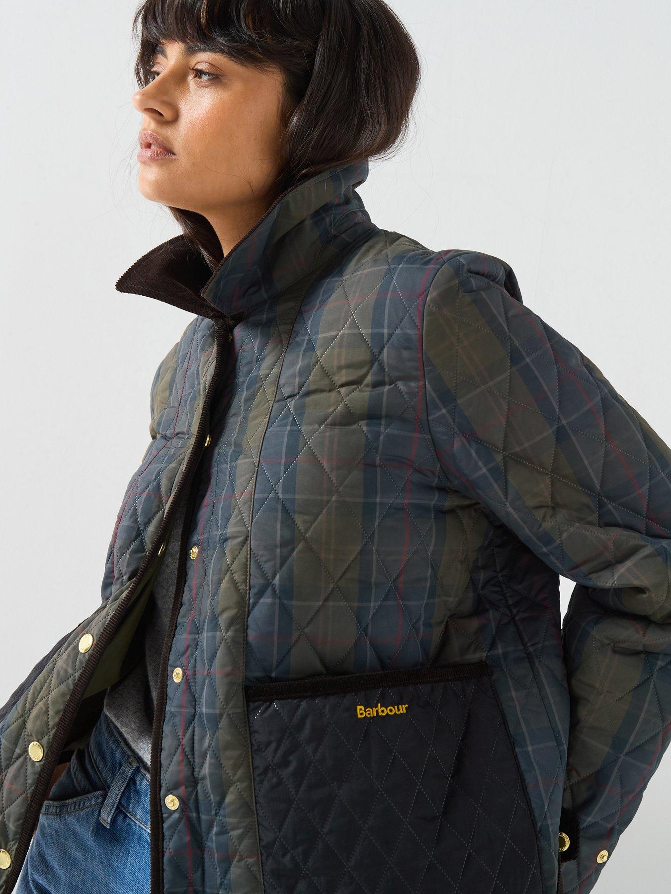 Image 6 of 6 of Barbour Ainsdale Checked Quilted Jacket