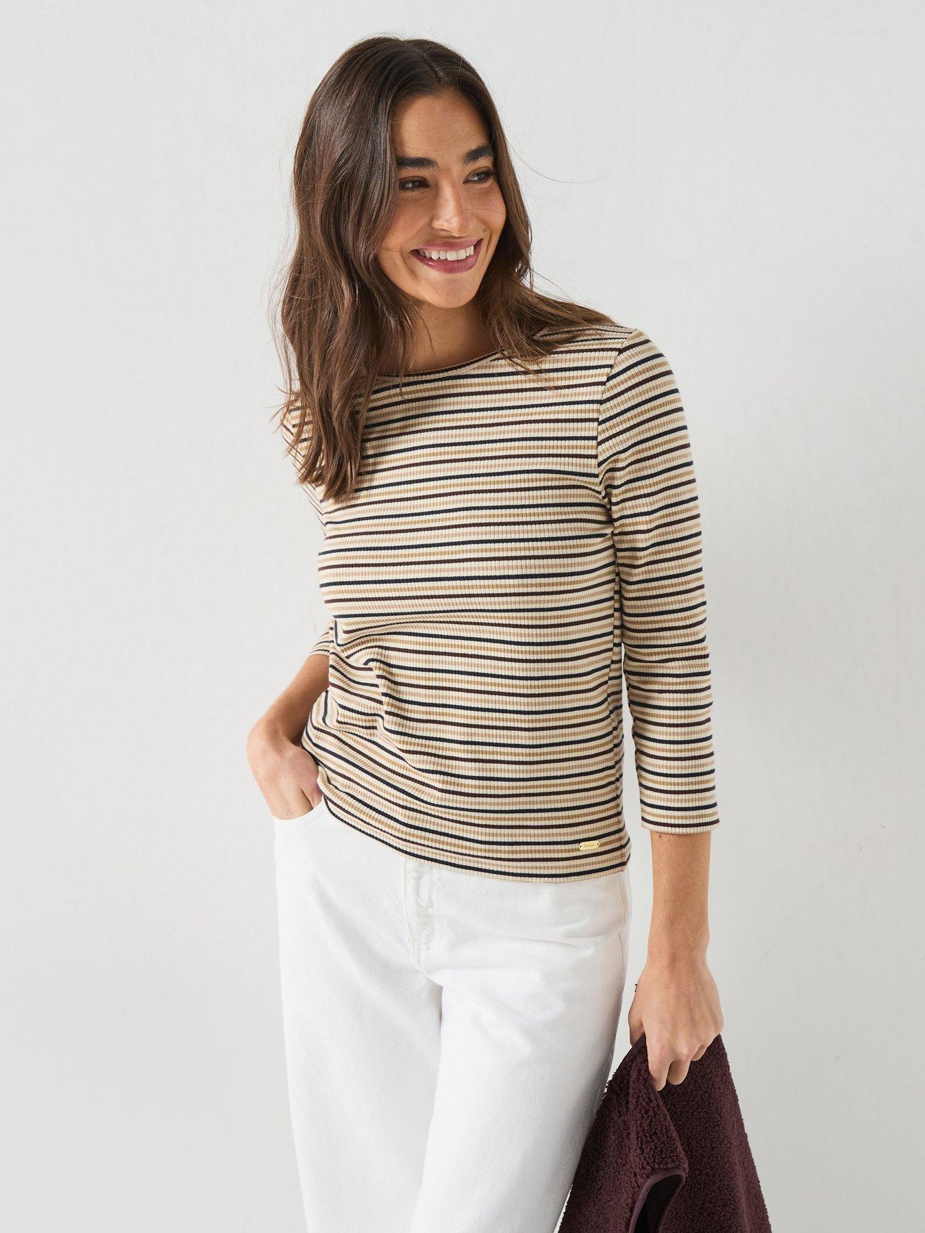 Image 1 of 6 of Barbour Barbour Wynn Striped Top