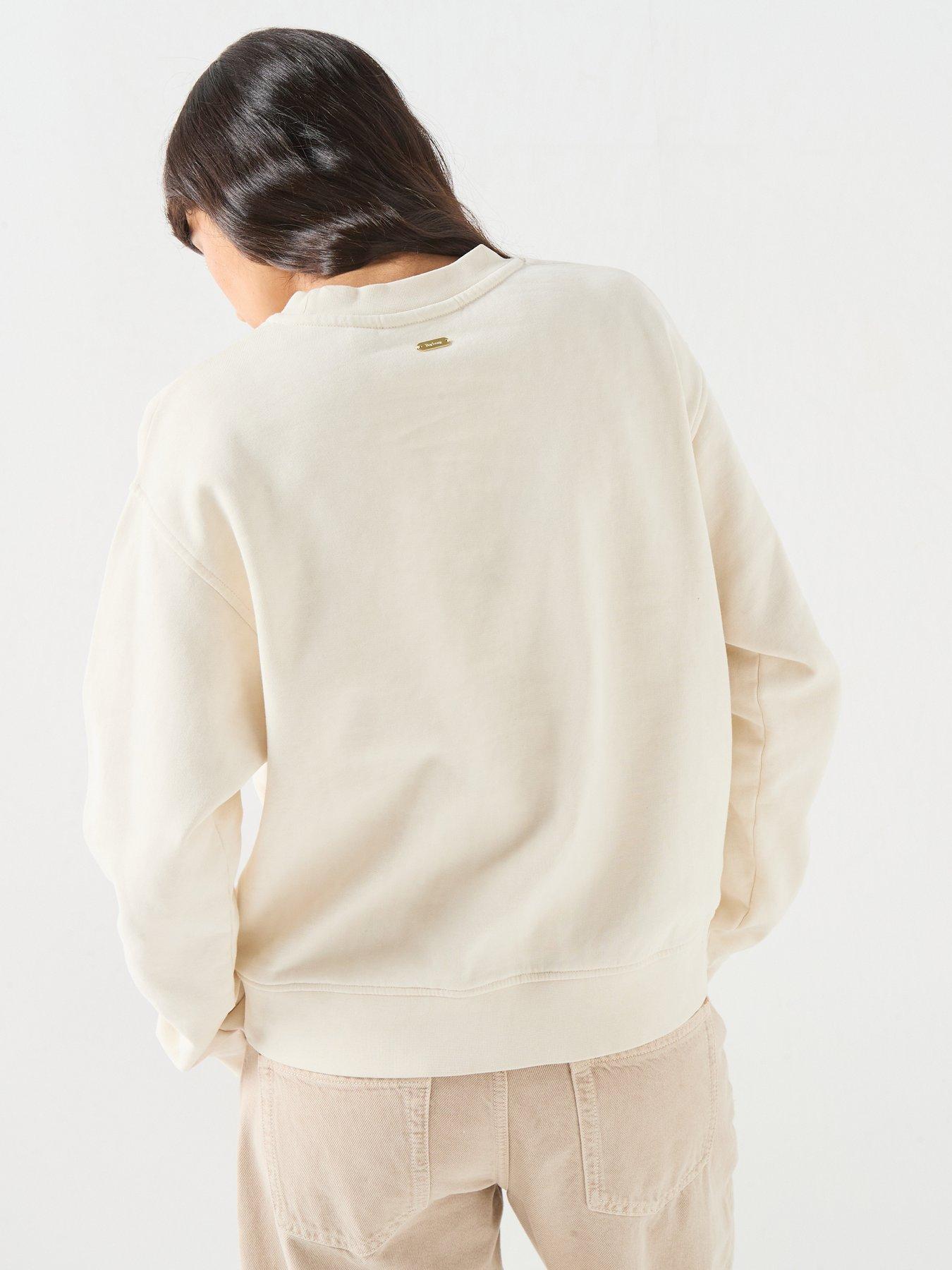Image 2 of 6 of Barbour Ashdown Sweatshirt - Cream