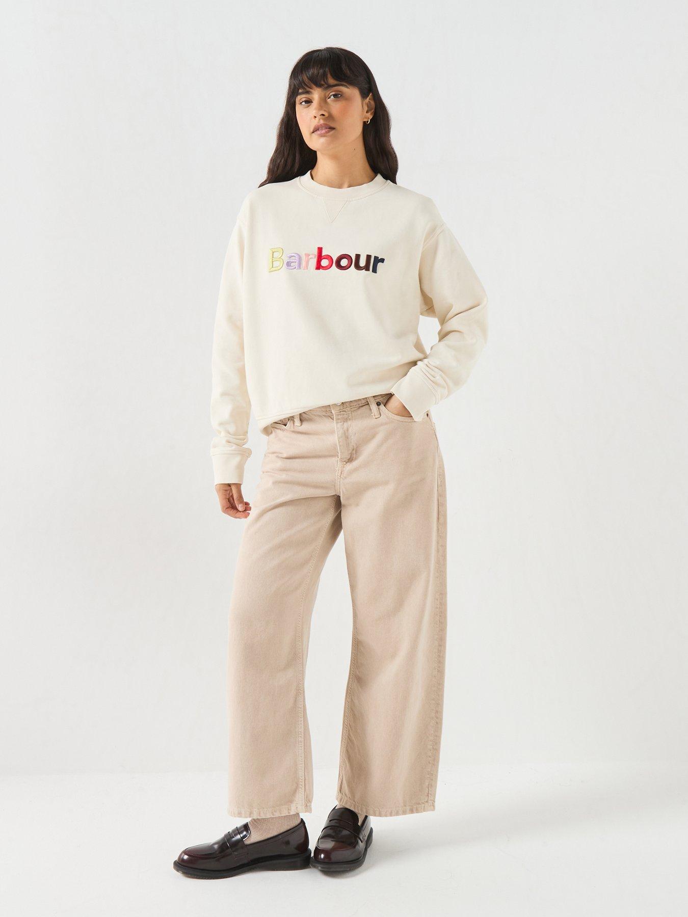 Image 3 of 6 of Barbour Ashdown Sweatshirt - Cream