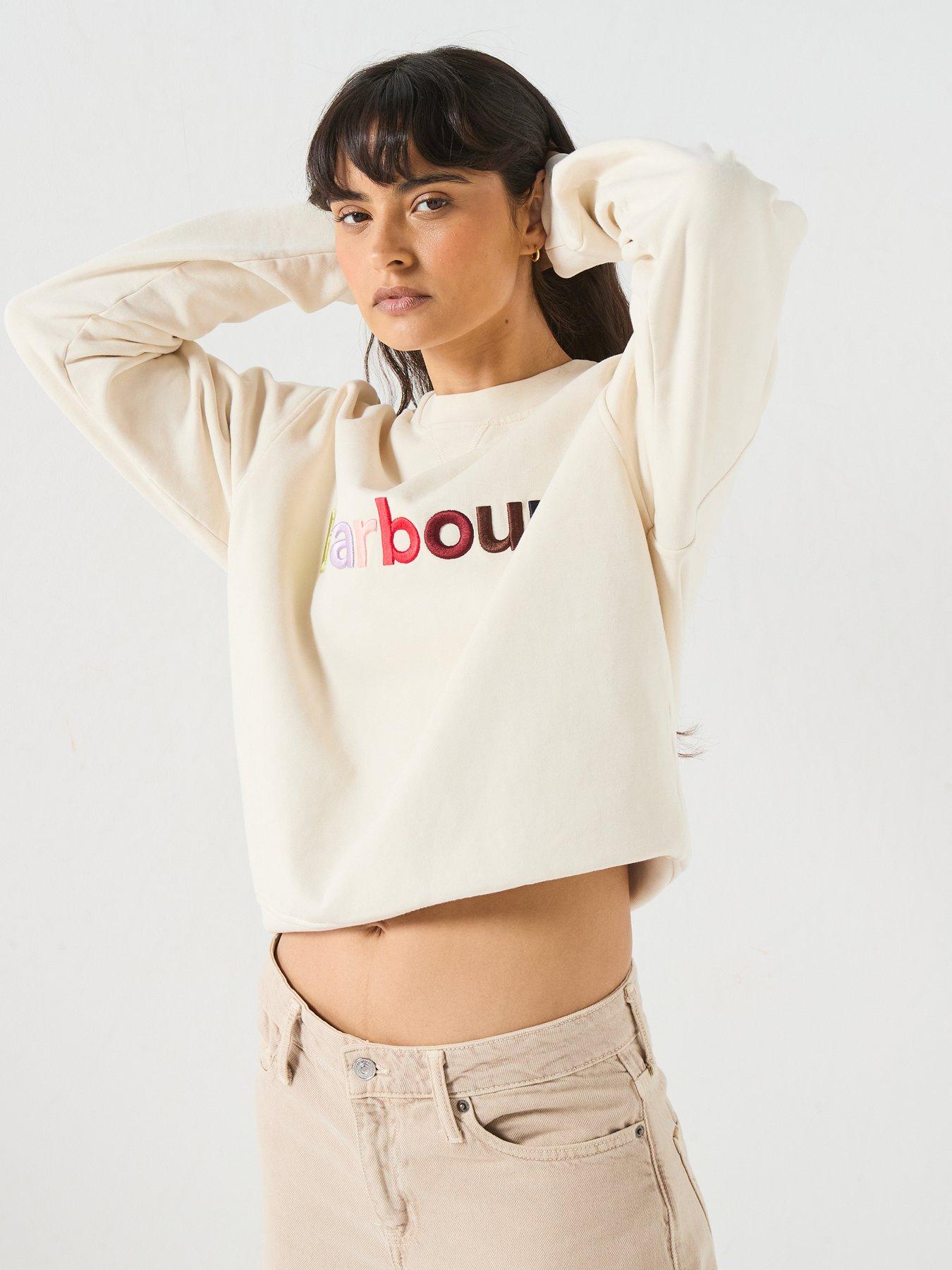 Image 6 of 6 of Barbour Ashdown Sweatshirt - Cream