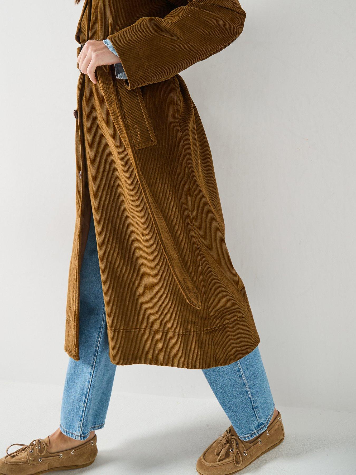 Image 5 of 6 of Barbour Antonella Cord Trench Casual Jacket