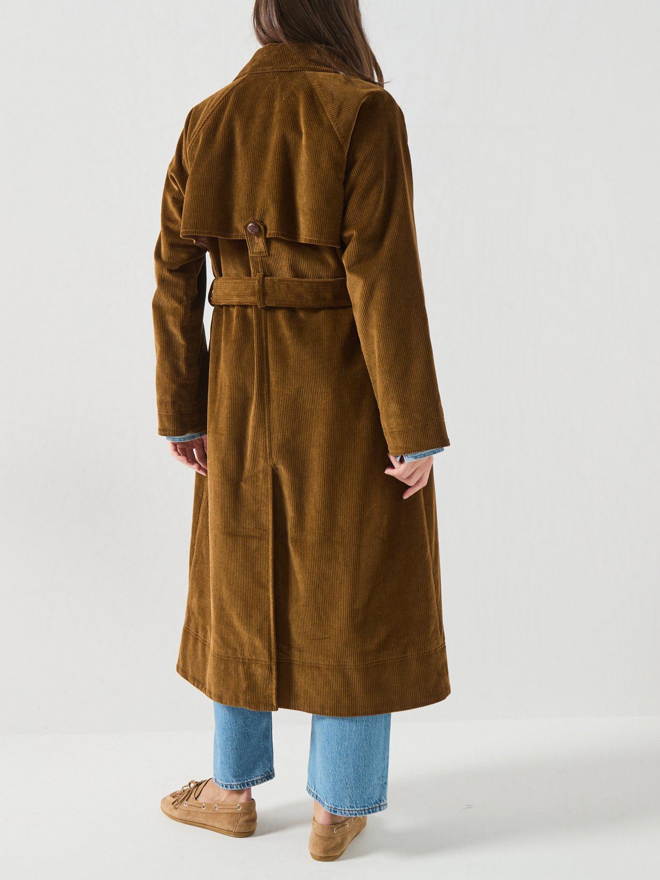 Image 6 of 6 of Barbour Antonella Cord Trench Casual Jacket