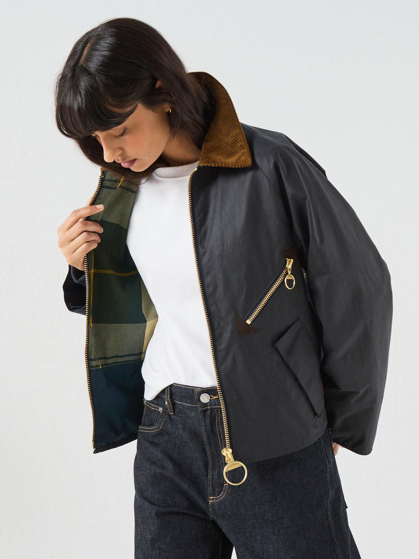 Image 1 of 6 of Barbour Arlene Wax Jacket