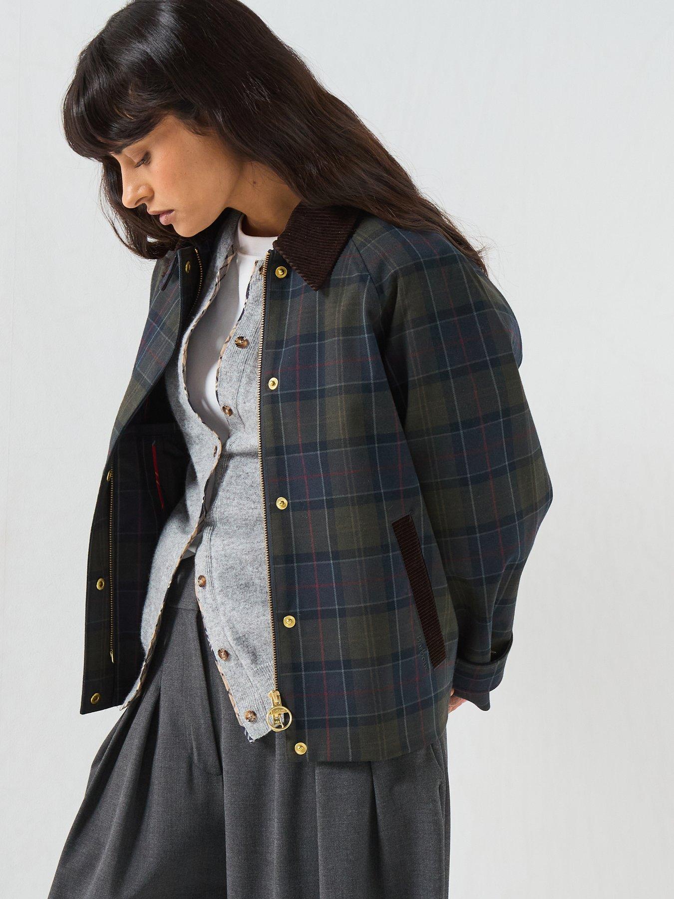 Image 1 of 6 of Barbour Women's Sandra Showerproof Jacket - Brown