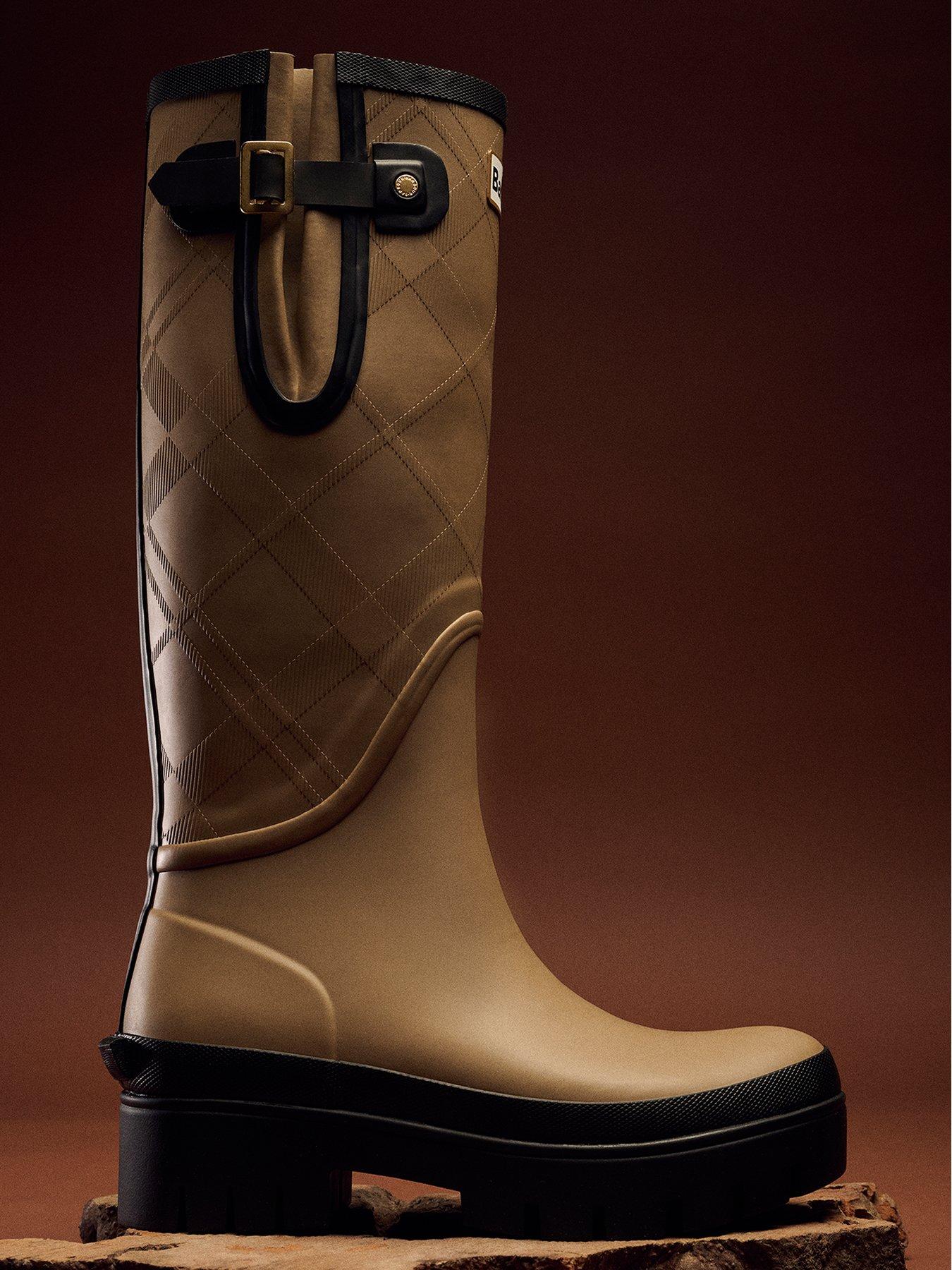 Image 4 of 7 of Barbour Leighton Tartan Tall Welly