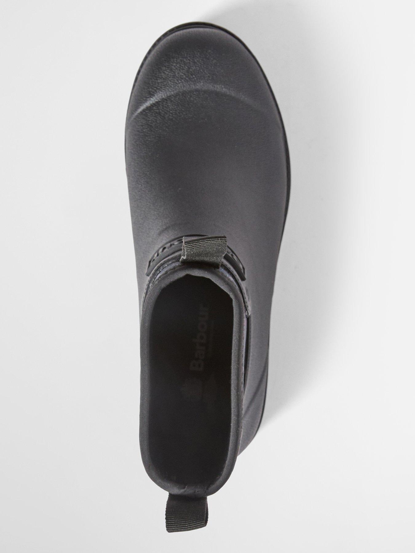 Image 4 of 6 of Barbour Cynthia Chelsea Ankle Wellingtons - Black